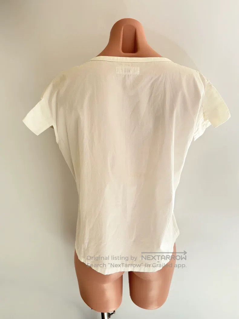 Yohji Yamamoto Yohji Yamamoto size os Special-shaped cut short sleeve Size M / US 6-8 / IT 42-44 - 3 Thumbnail