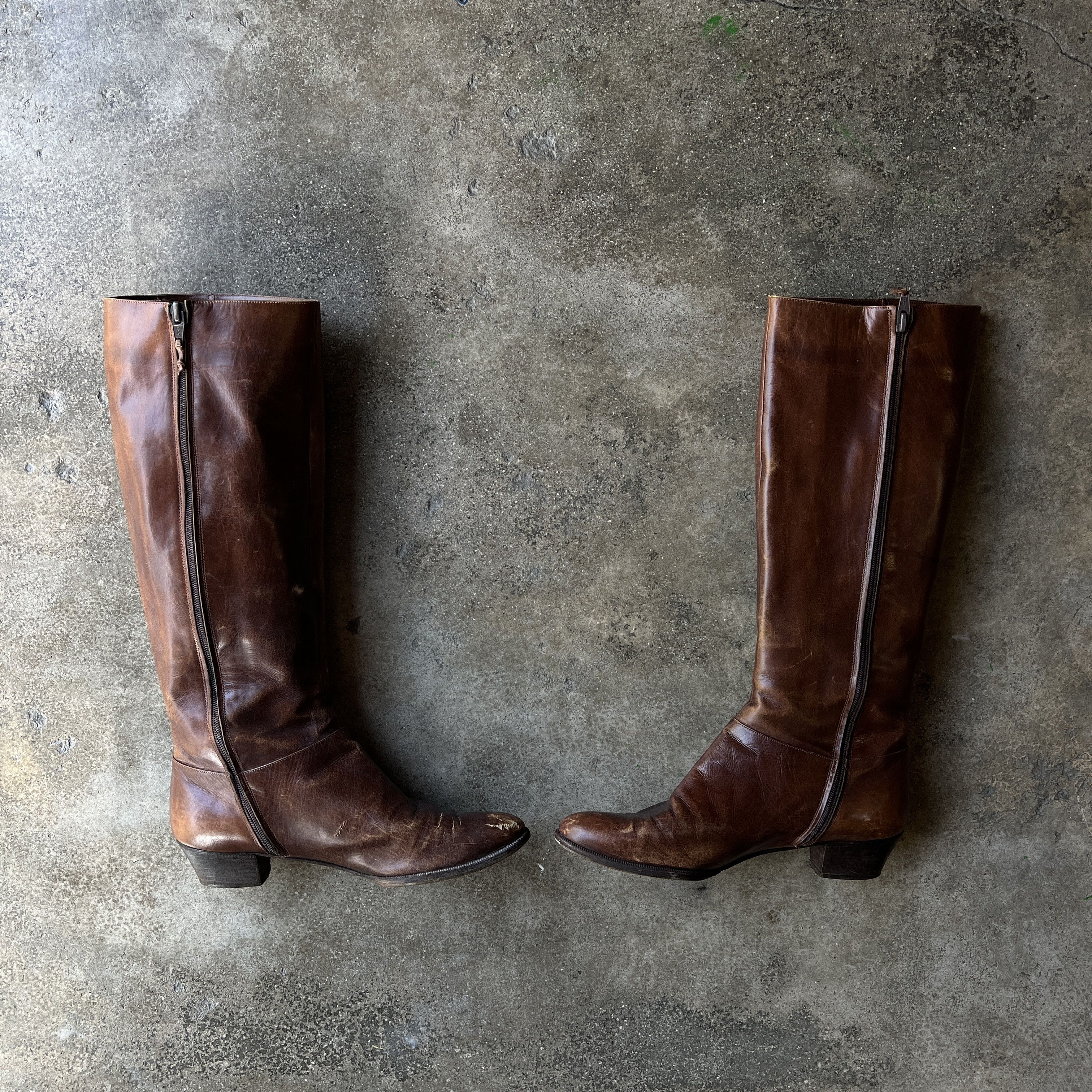 Salvatore Ferragamo Salvatore Ferragamo Leather Boots Size US 8 / IT 38 - 2 Thumbnail