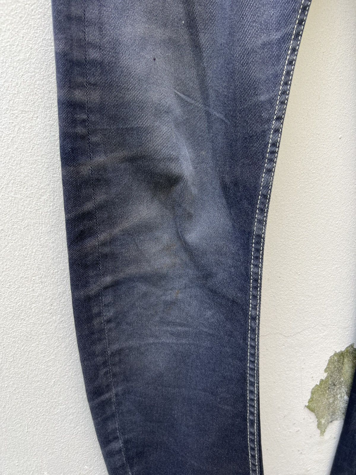 Vintage Moonage Devilment MAD Japan Dirty Mud Denim Stretch Jeans Size US 29 - 9 Thumbnail