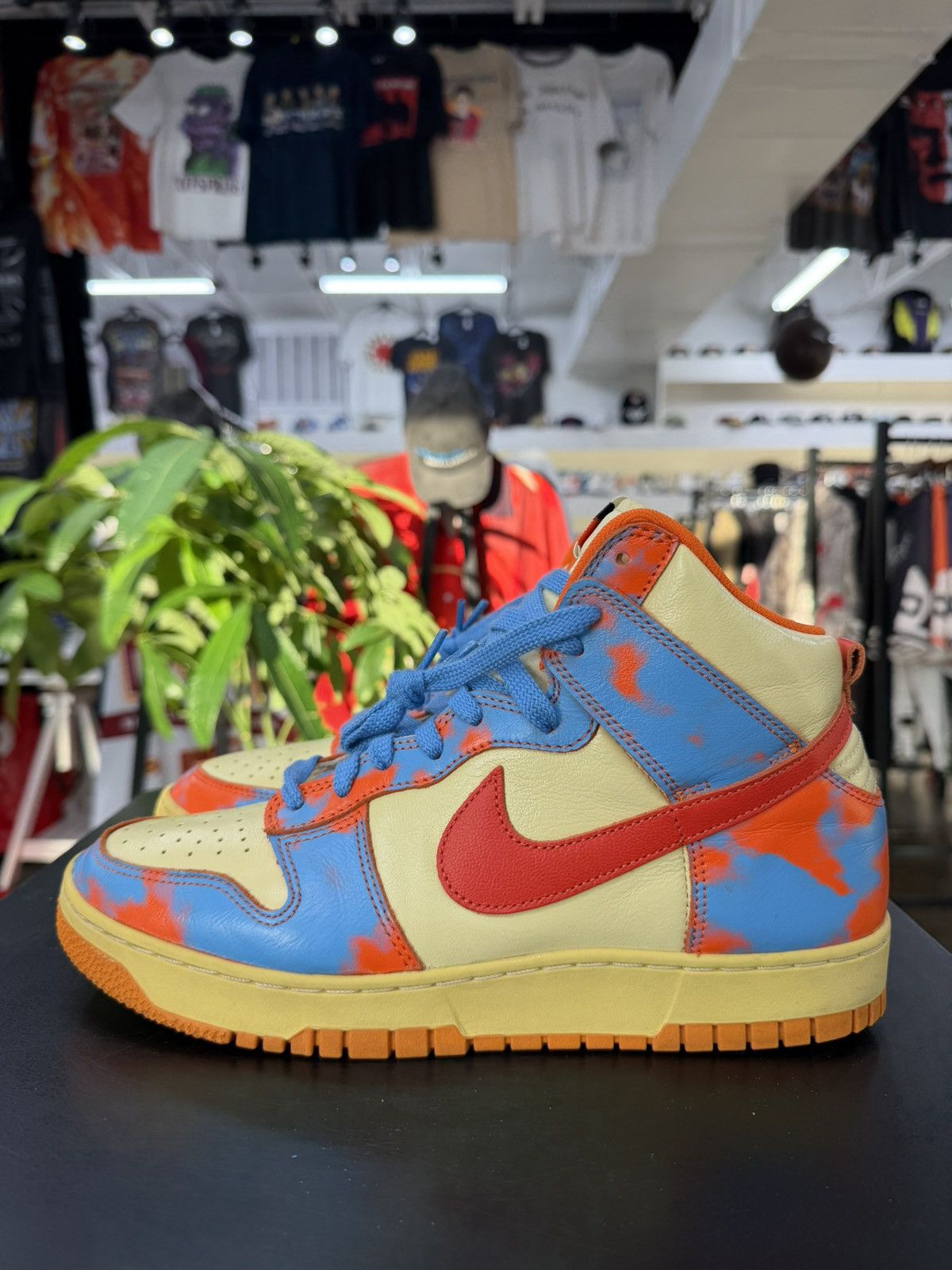 Nike Nike Dunk High 1985 Orange Acid Wash Size 10 (2022) Size US 10 / EU 43 - 7 Thumbnail