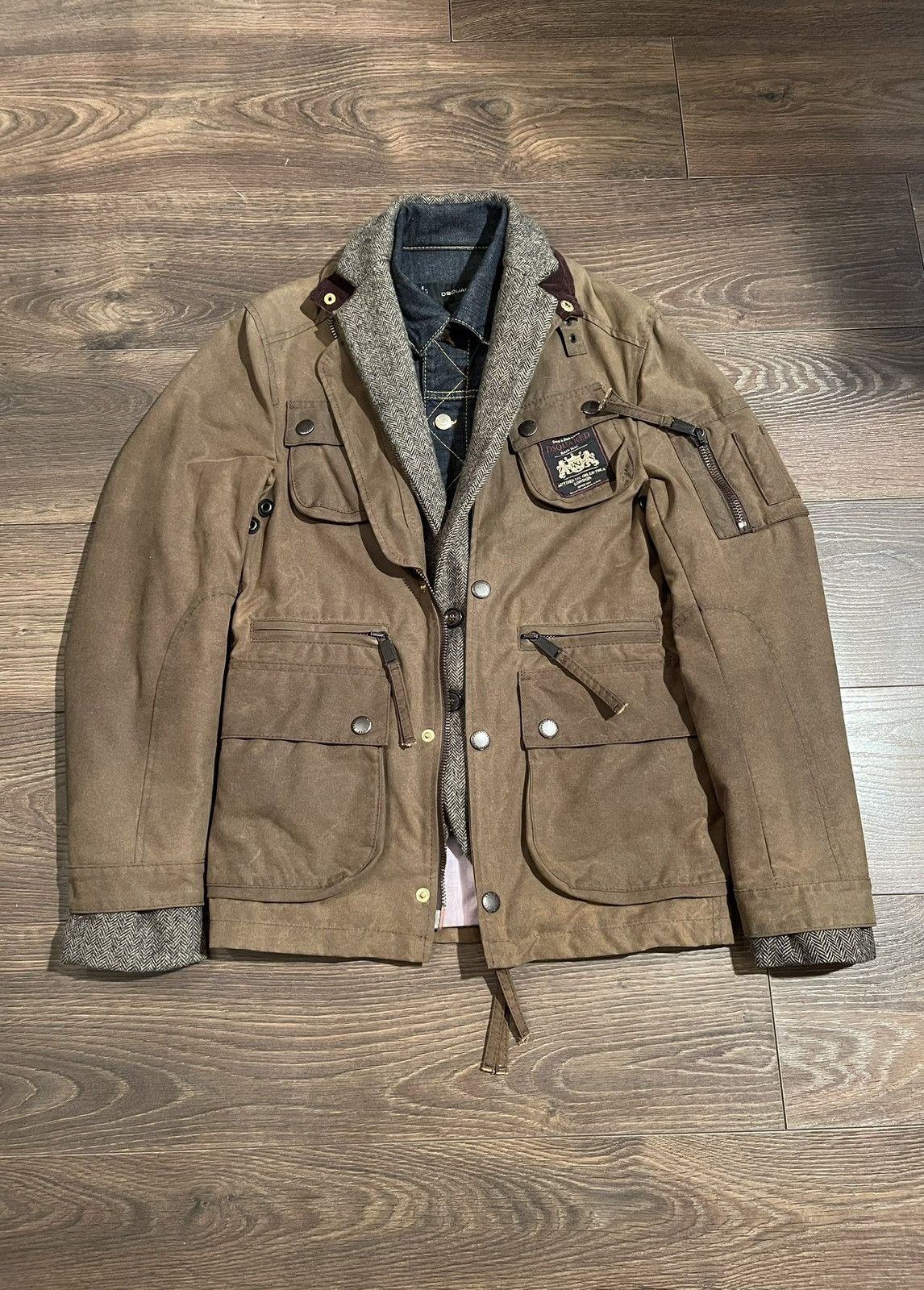 Dsquared2 Dsquared2 AW12 Triple Layered Jacket Size US M / EU 48-50 / 2 - 1 Thumbnail