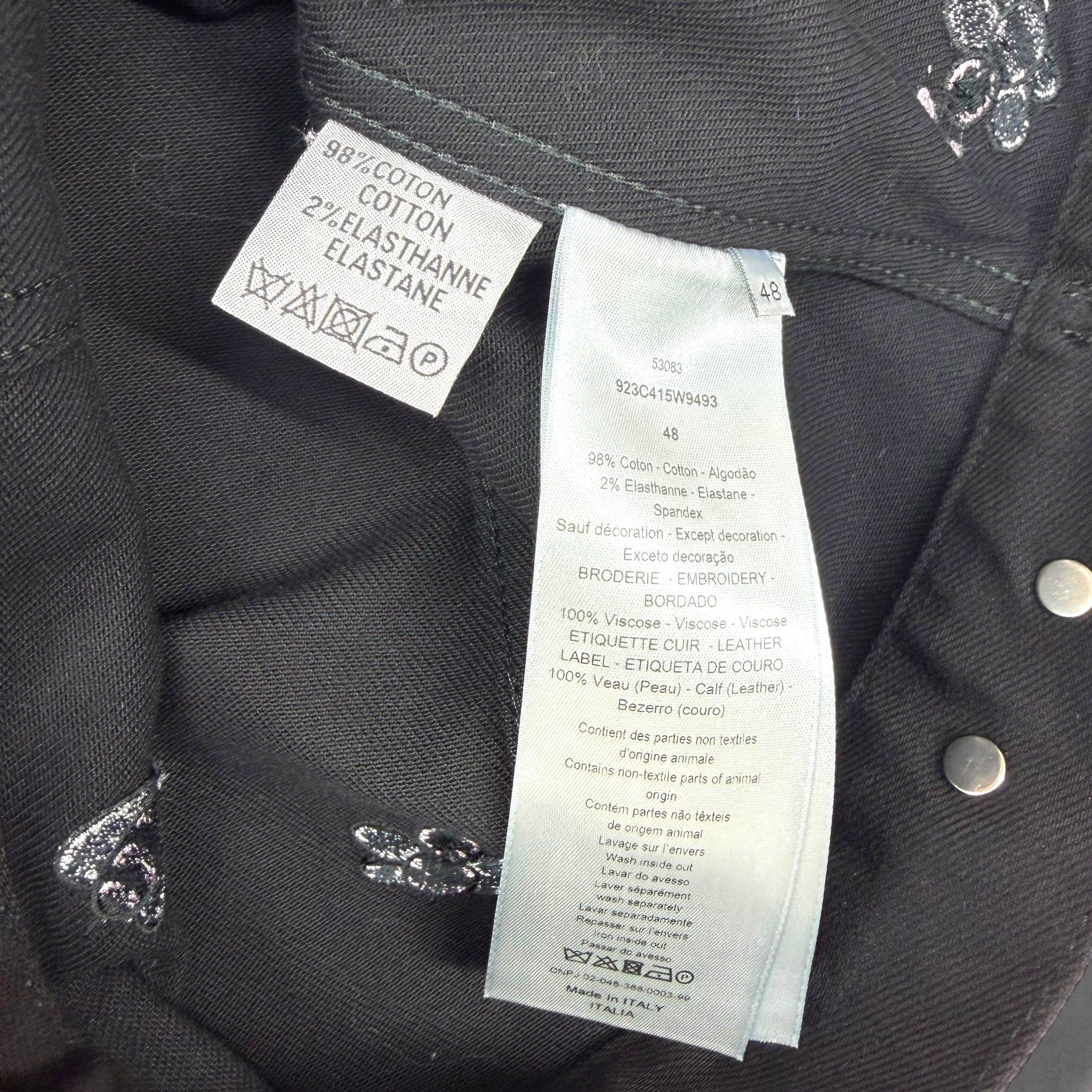 Dior Dior Kaws Bee Denim Trucker Jacket 48 (S) Size US S / EU 44-46 / 1 - 6 Thumbnail