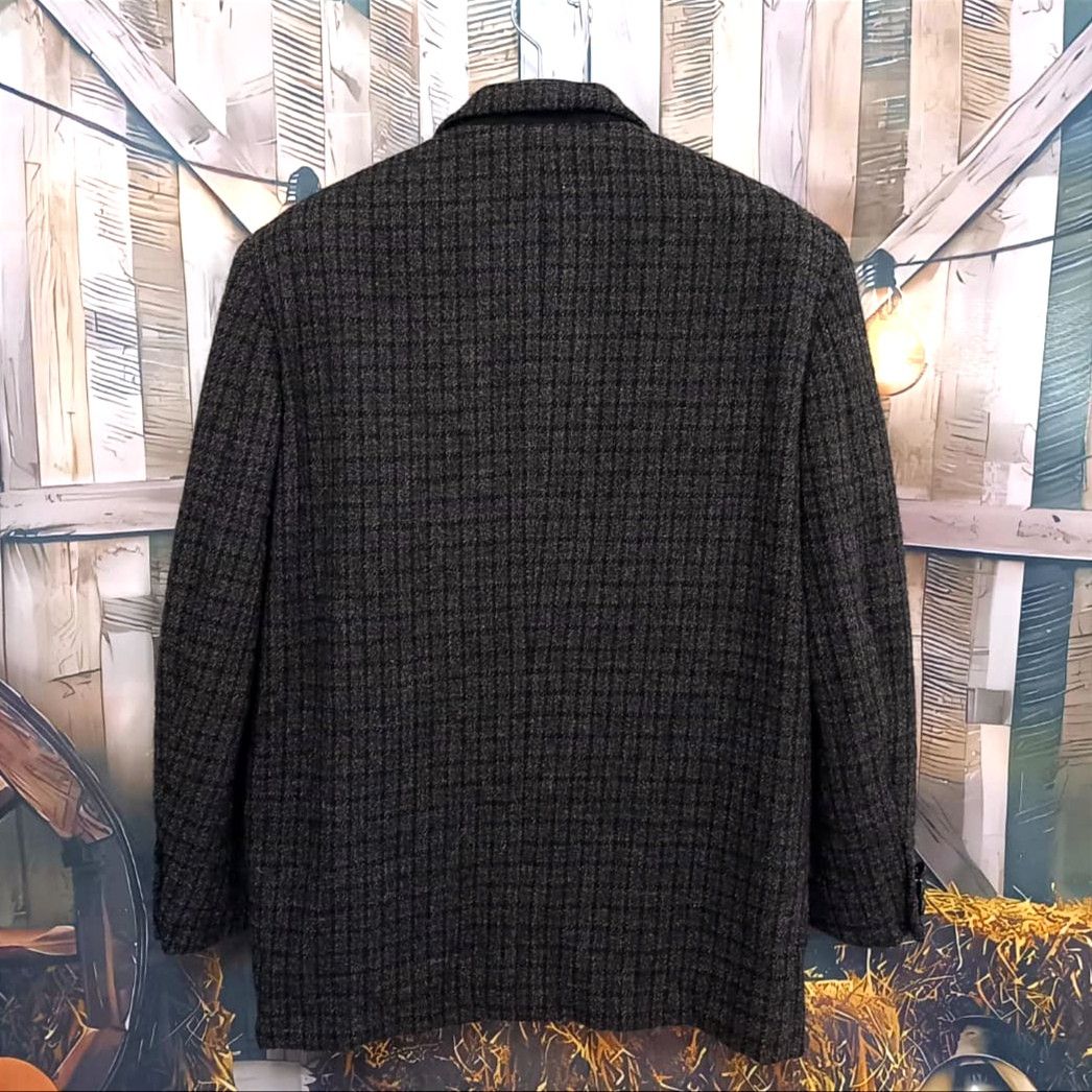 Comme des Garcons 80s COMME DES GARÇONS HOMME Tweed Wool Coat Jacket Size US M / EU 48-50 / 2 - 6 Thumbnail