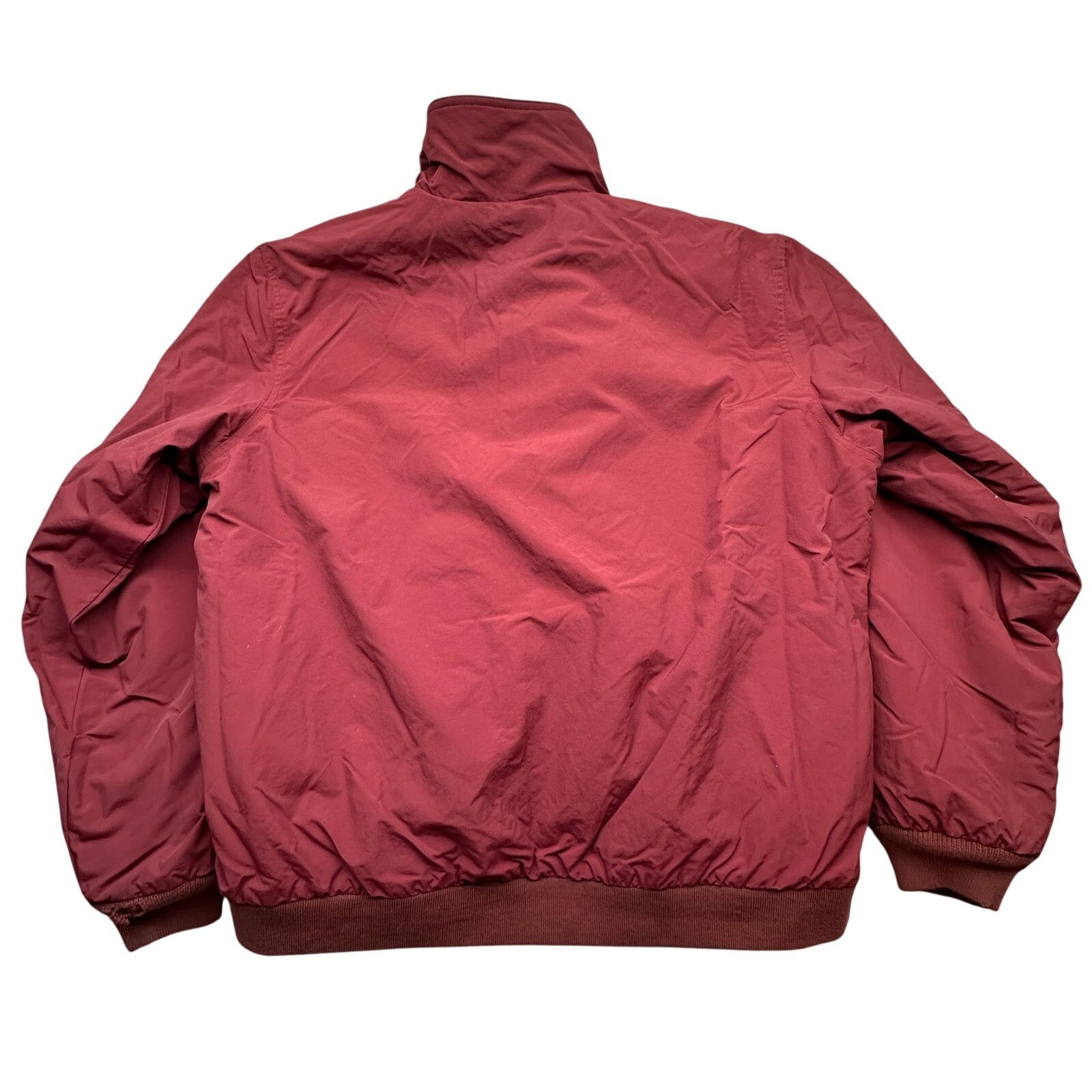 L.L. Bean LL Bean OUF43 Fleece Bomber Warm Up Jacket Mens Large Red Size US L / EU 52-54 / 3 - 2 Thumbnail