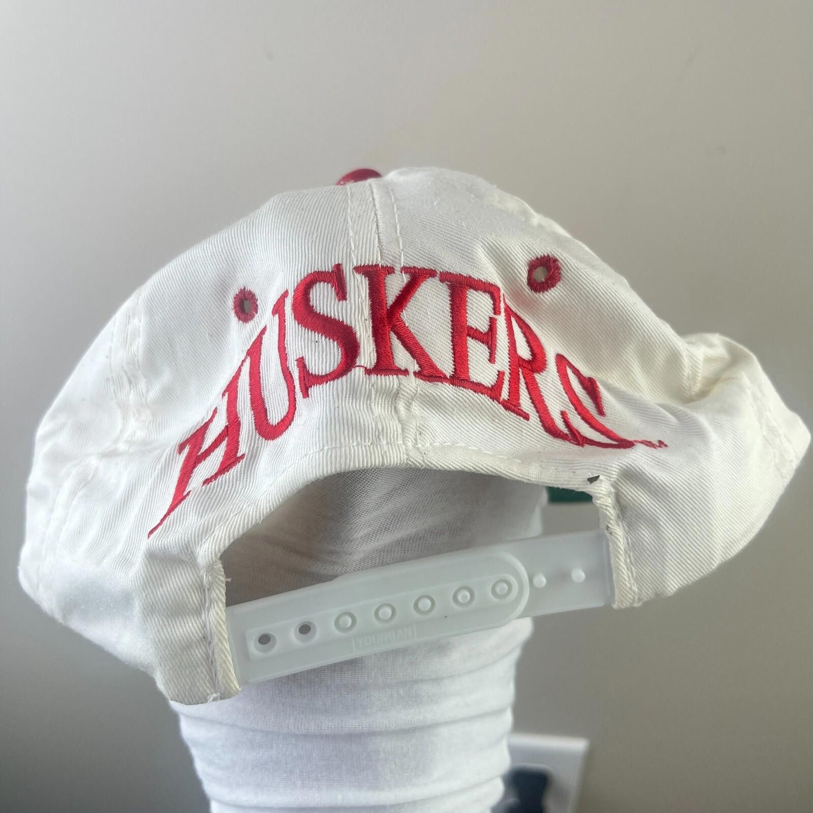 Vintage Vintage 90s Nebraska Huskers Snapback Hat Back Hit Size ONE SIZE - 3 Thumbnail