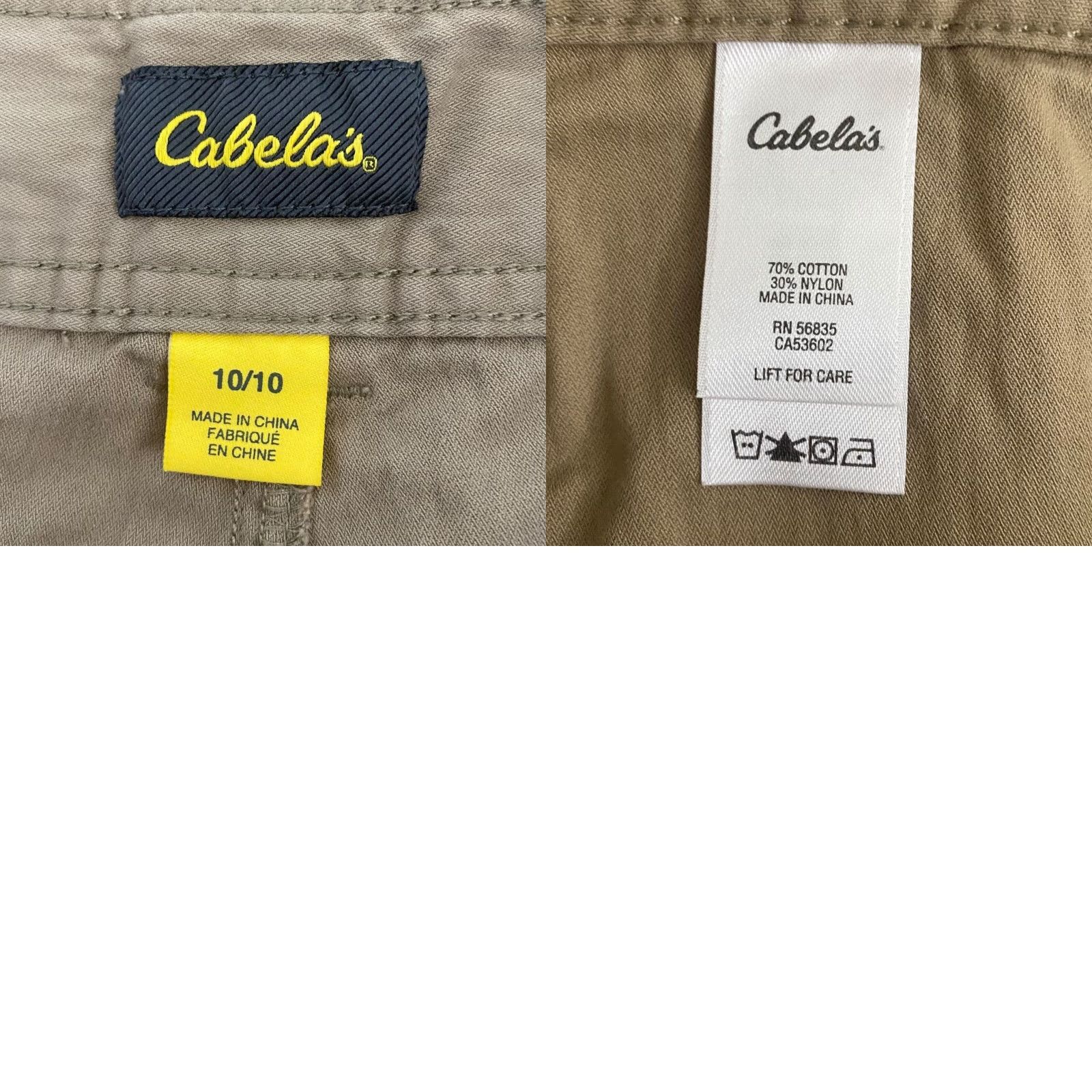 Vintage Cabela's Cropped Hiking Capri Pants Women's 10 Tan Comfort Pockets Outdoor Size 32" / US 10 / IT 46 - 8 Thumbnail