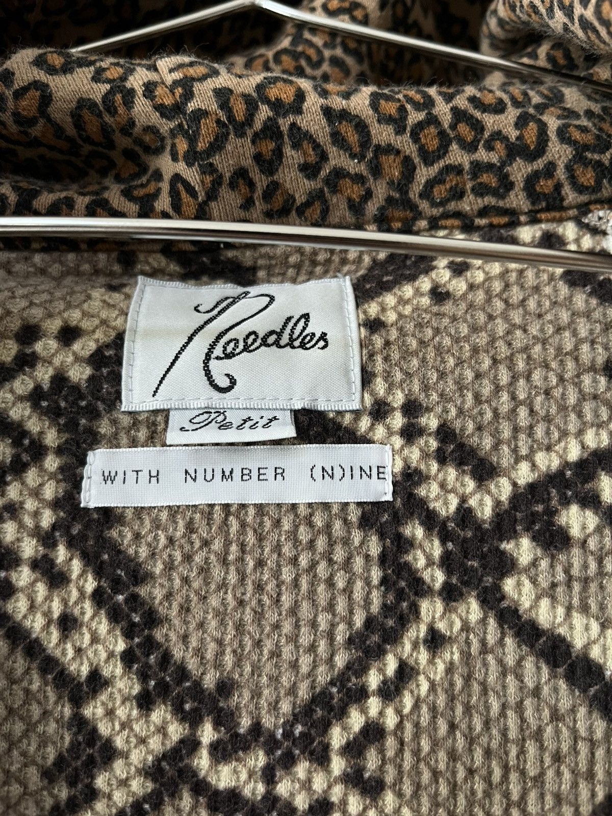 Needles Number (N)ine x Needles Leopard Hoodie Size S / US 4 / IT 40 - 6 Thumbnail
