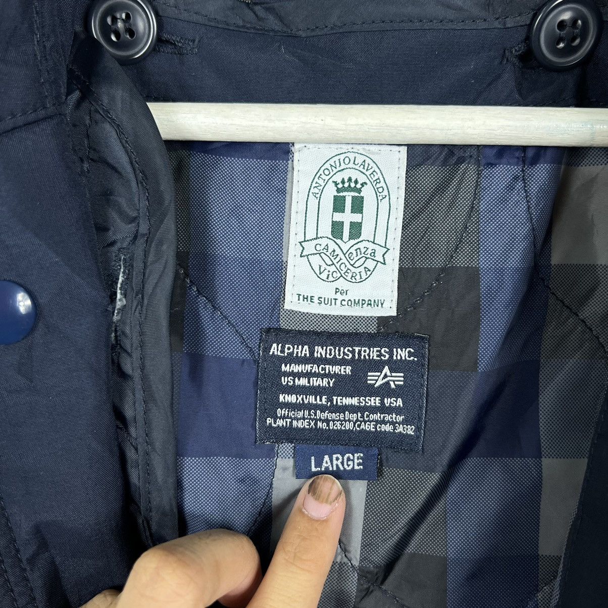 Alpha Industries 🔥 ALPHA INDUSTRIES X ANTONIO LAVERDA FISHTAIL PARKAS Size US L / EU 52-54 / 3 - 13 Thumbnail