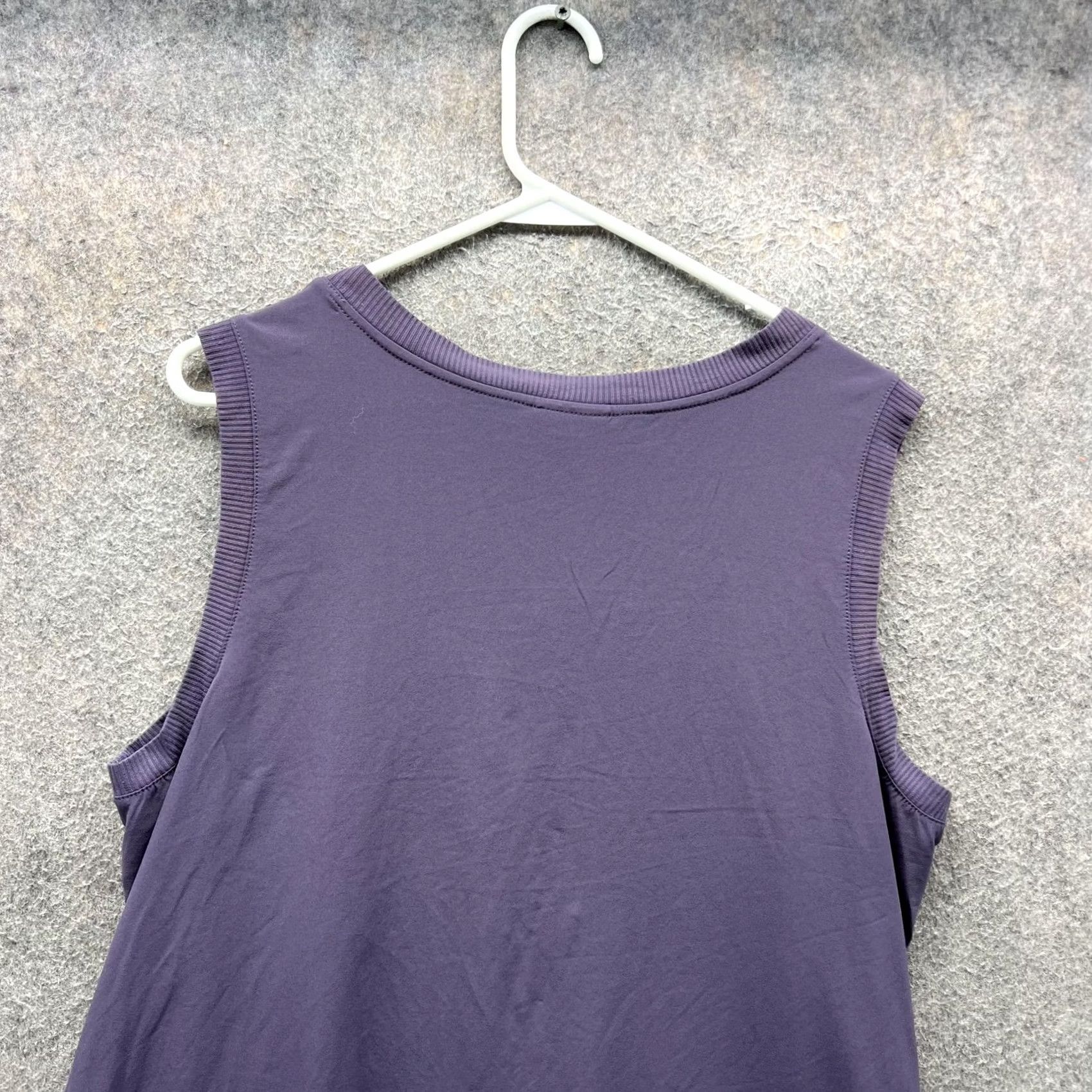 J. Jill J. Jill Tank Top Womens Petite XL Purple Scoop Neck Pocket Tunic Sleeveless Knit Shirt Size XL / US 12-14 / IT 48-50 - 7 Thumbnail