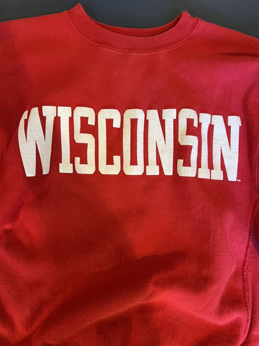 Champion Vintage champion wisconsin badgers crewneck Size US M / EU 48-50 / 2 - 2 Thumbnail