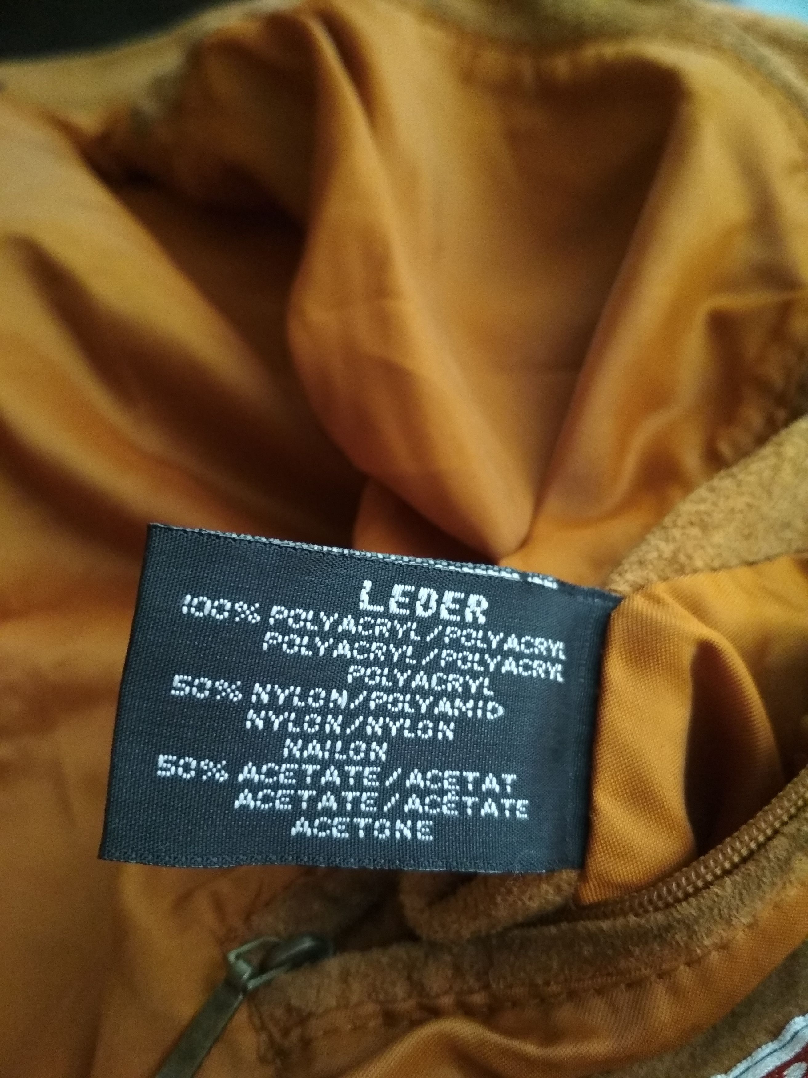 Vintage Vintage BERTO LUCCI Genuine Leather Bomber Jacket Retro Rare Size US L / EU 52-54 / 3 - 9 Thumbnail
