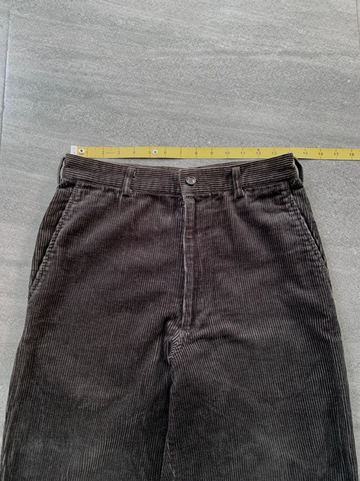 Comme des Garcons Homme FREE TAX! 90s Faded Baggy Corduroy Trousers Size US 29 - 10 Thumbnail