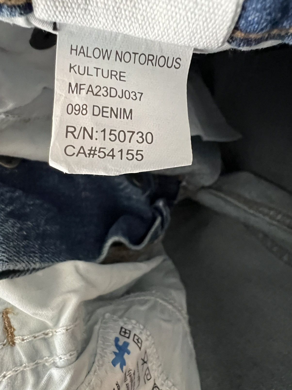 Ksubi Ksubi Jeans Mens Hazlow Straight Fit Blue $240 Size 30/32 Size US 30 / EU 46 - 8 Thumbnail