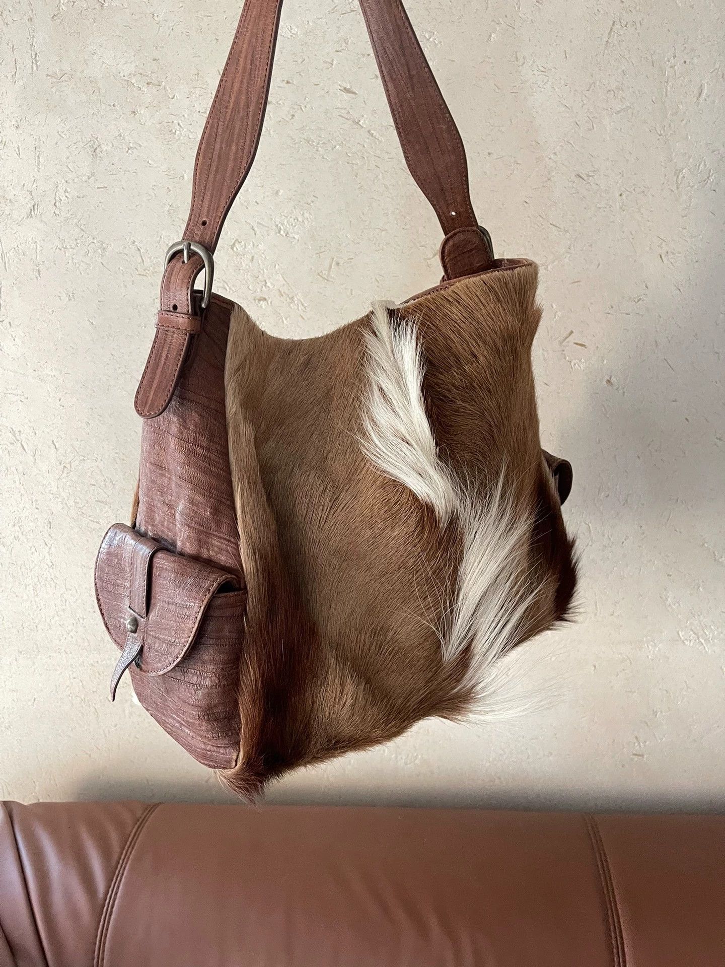 Vintage Vintage Fur Shearling Shoulder Bag - VGC, LC Size ONE SIZE - 4 Thumbnail