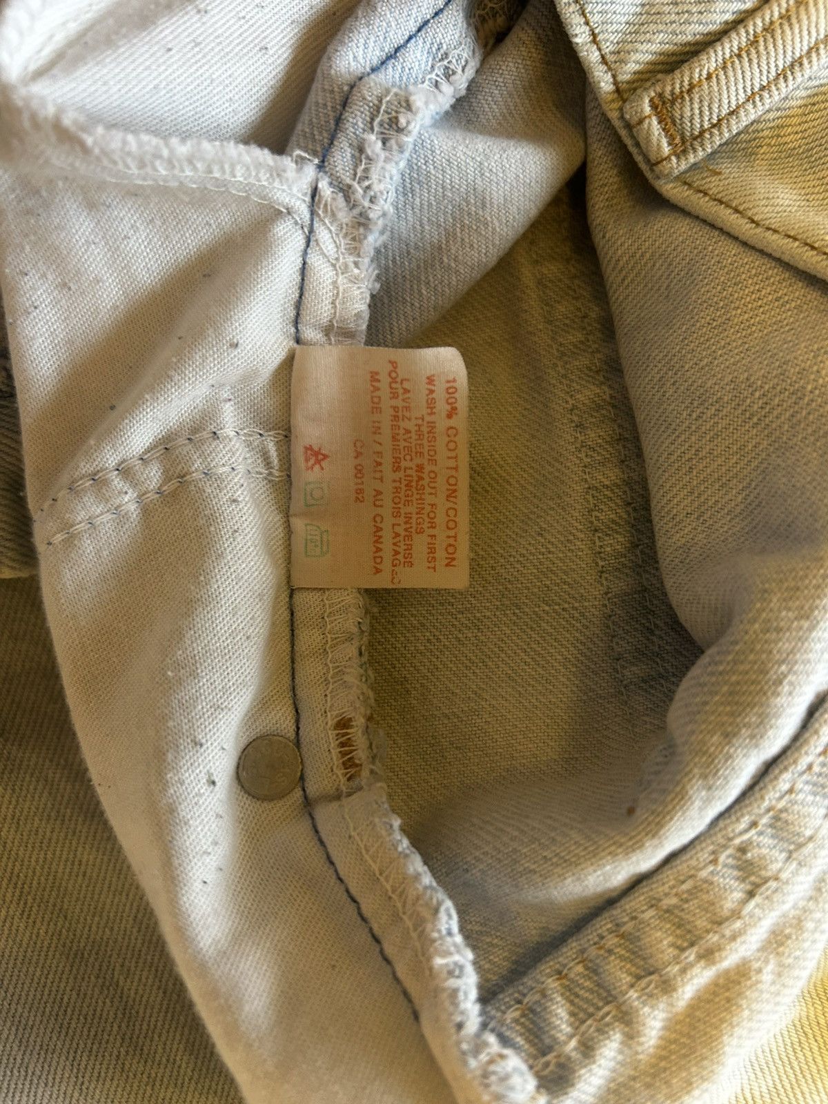 Levi's Vintage Clothing Vintage Levis 631 Orange Tag Made in Canada Y2K lightwash Size US 36 / EU 52 - 5 Thumbnail