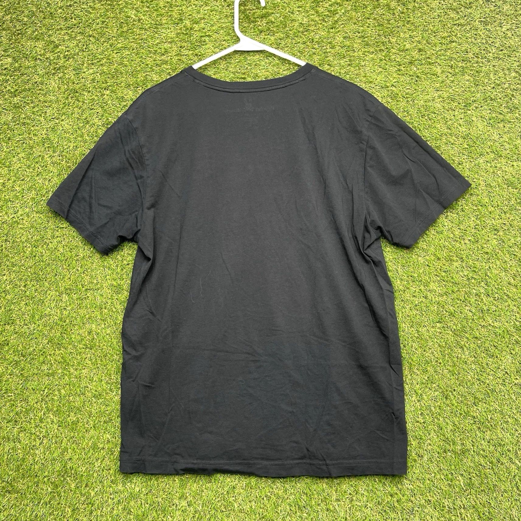 Psycho Bunny VINTAGE Psycho Bunny Men’s T-Shirt Short Sleeve V-Neck Black Classic Casual 2020s Men Size US S / EU 44-46 / 1 - 2 Thumbnail