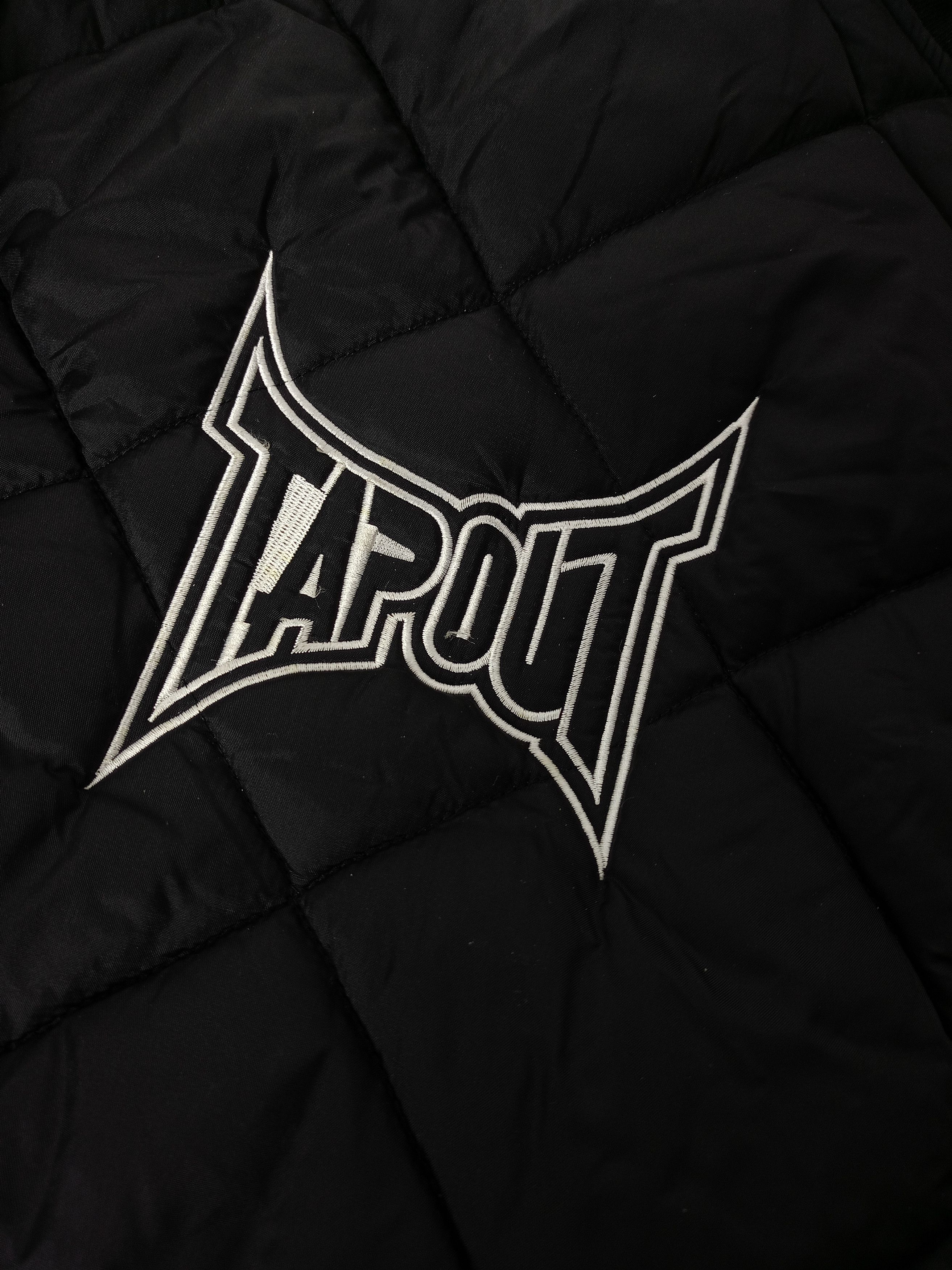 City Streets 🔥 Tapout Black Jacket XXL Quilted Bombers Streetwear 🔥 Size US XXL / EU 58 / 5 - 4 Thumbnail