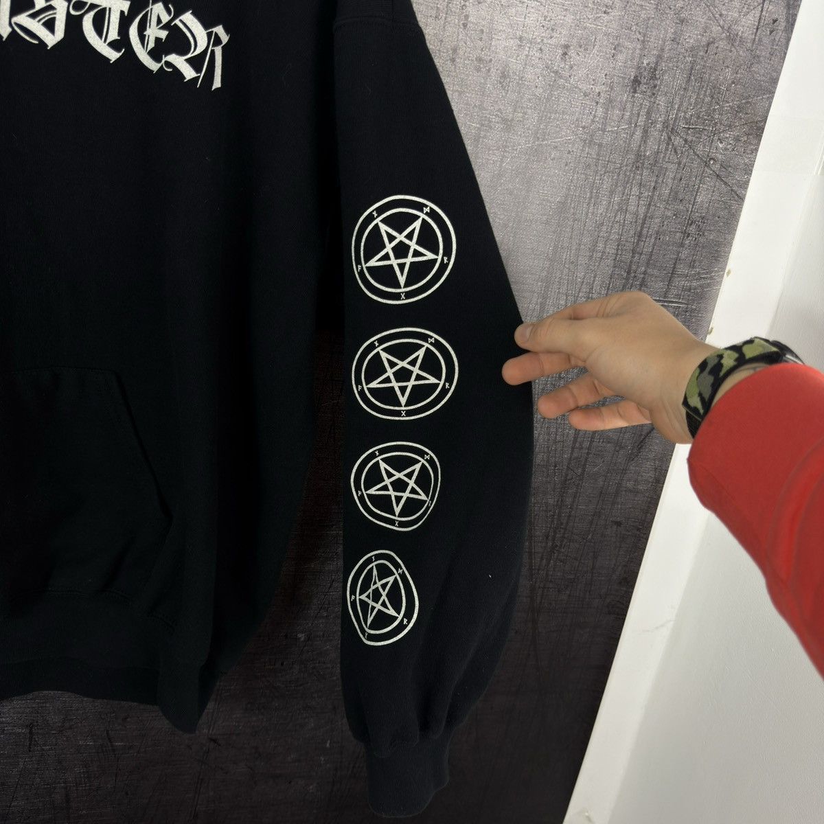 Band Tees Vintage 2001 satanic warmaster strength and honour hoodie Size US XXL / EU 58 / 5 - 4 Thumbnail
