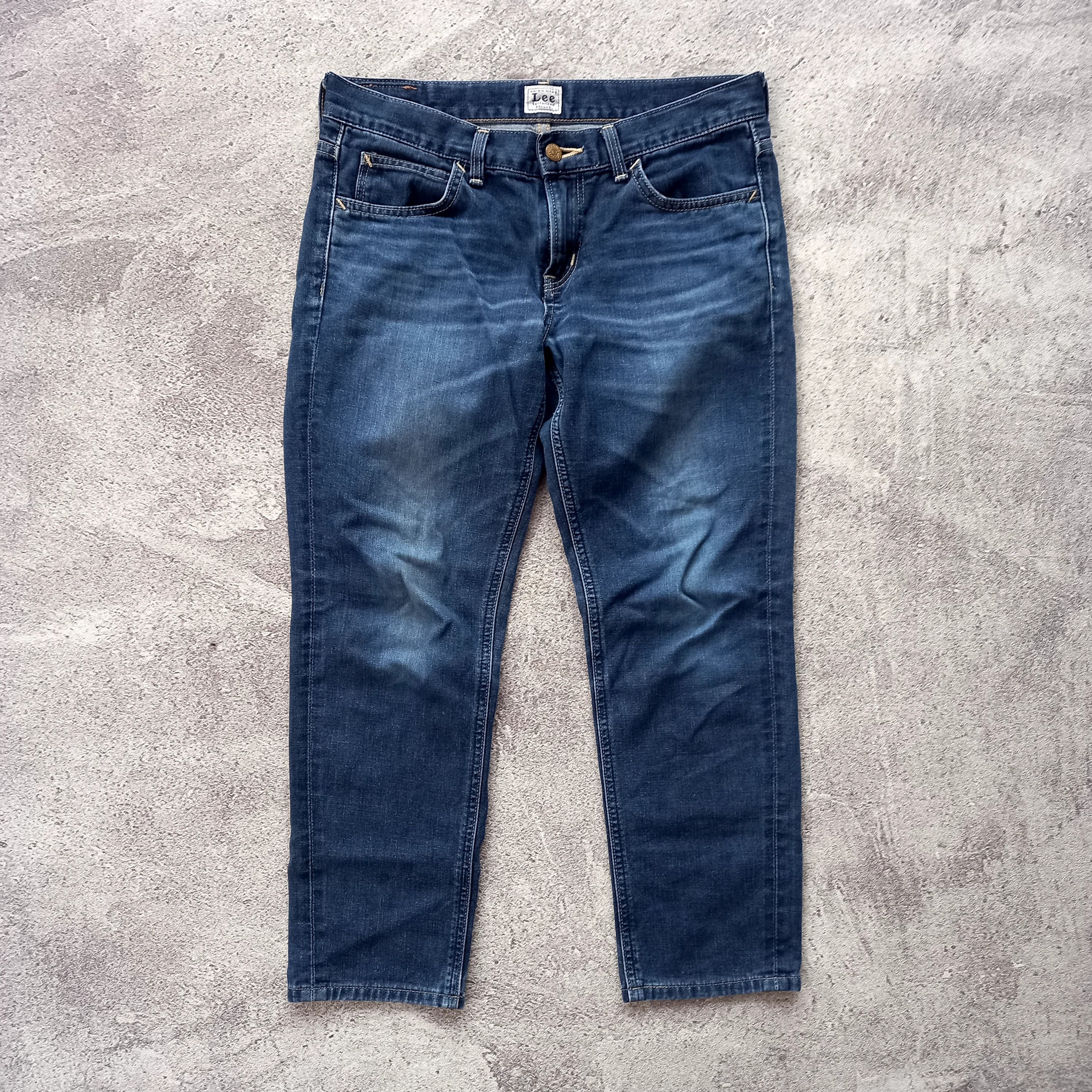 image of Vintage Union Made Lee Sunforized Jeans in Blue, Women's (Size 31)