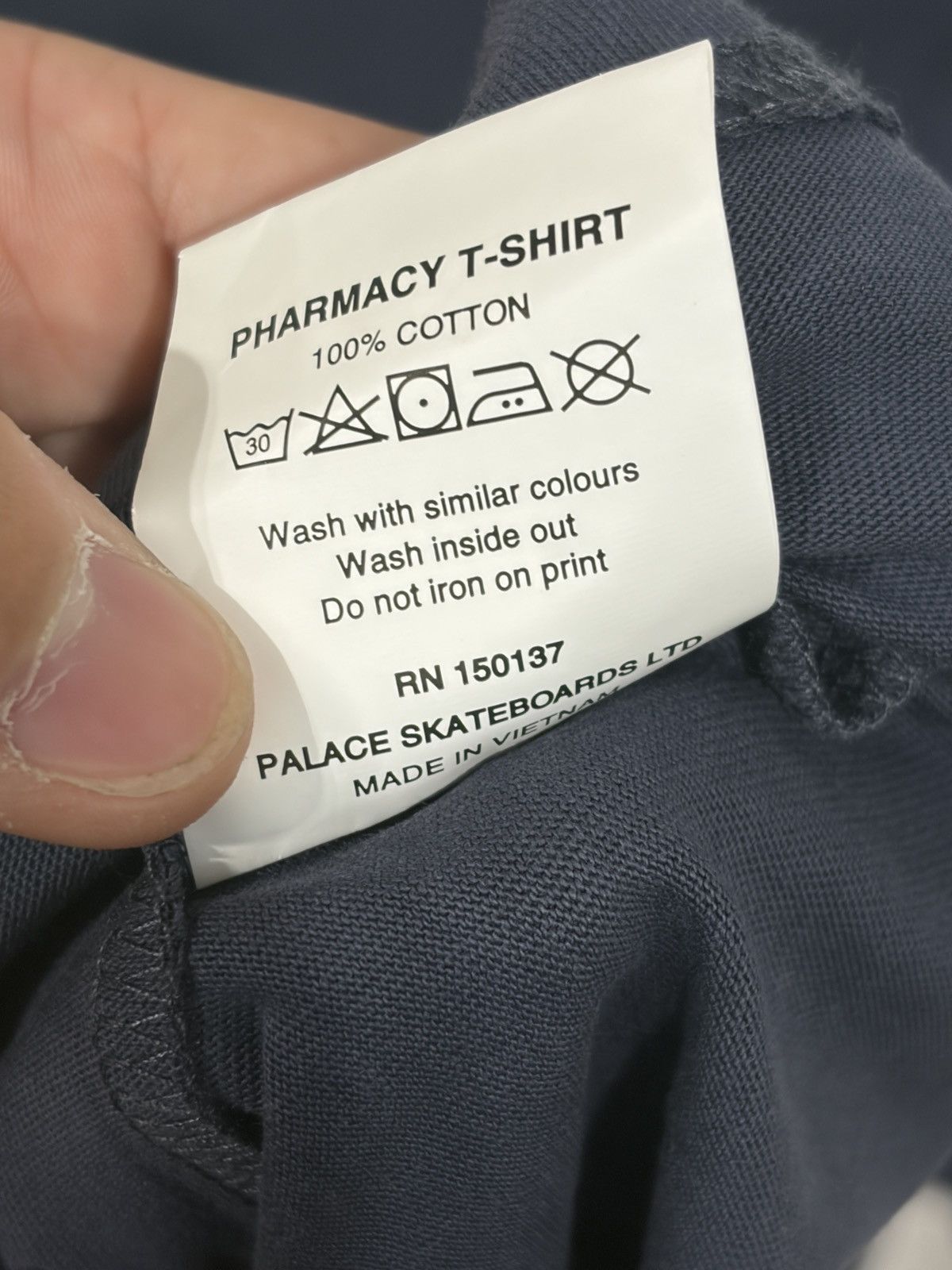 Palace Palace Pill Navy Tee Size US L / EU 52-54 / 3 - 6 Thumbnail