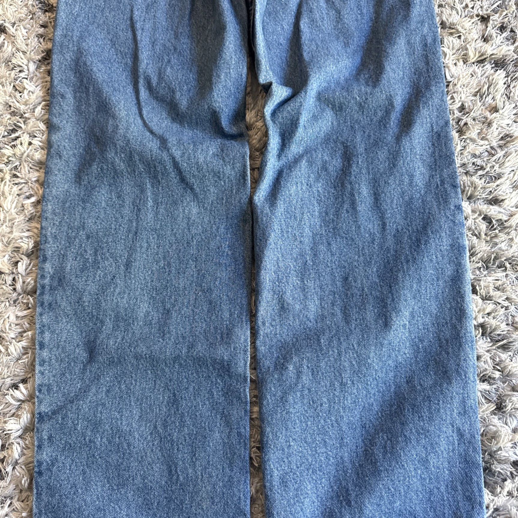 Levi's VINTAGE Levi’s 43901 Blue Denim Relaxed Fit Straight Jeans Men’s 33x33 34x34 Tag RARE Mens Size US 33 - 2 Thumbnail