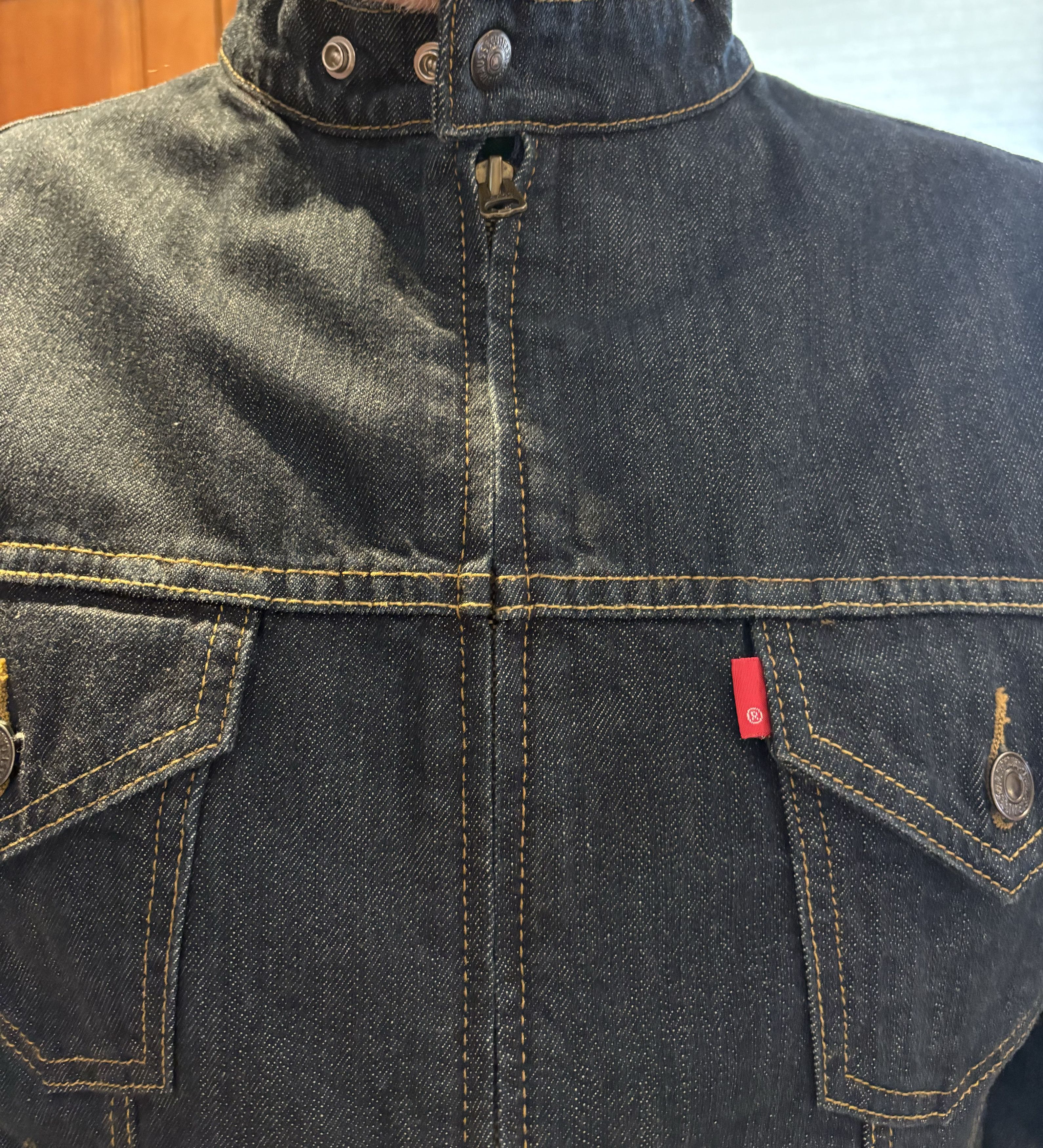Levi's Levi's Motorcycle Jacket - 1990's Mint Size US L / EU 52-54 / 3 - 7 Thumbnail