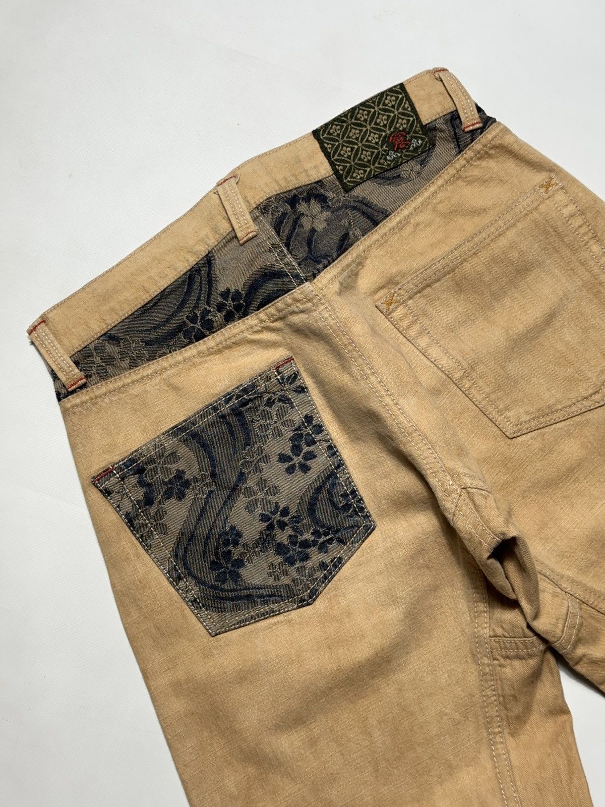 Eternal 2000s Eternal Japan traditional sakura denim Size US 32 / EU 48 - 3 Thumbnail