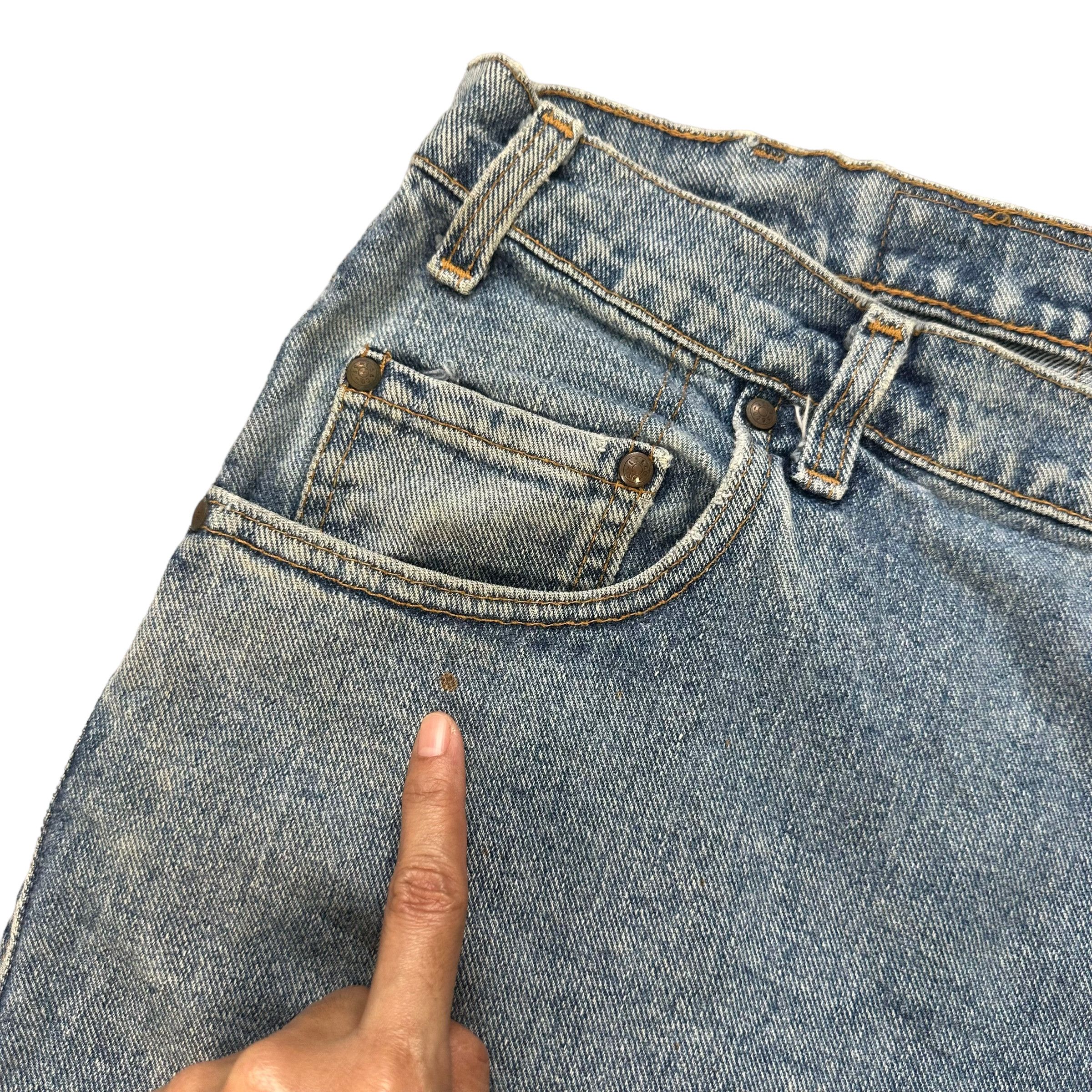 Levi's VINTAGE TRASHED LEVIS 545 SHORT JEANS #8399-007 Size US 40 / EU 56 - 3 Thumbnail