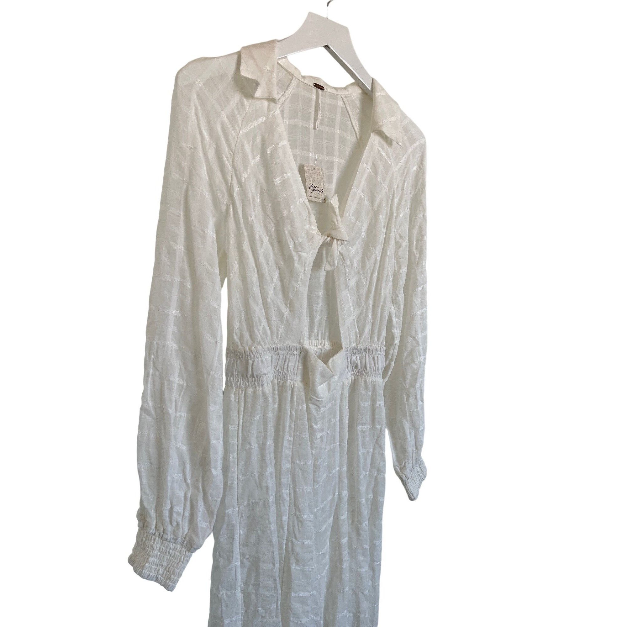 Free People Free People Ivory Martha Jumpsuit Size 26" / US 2 / IT 38 - 7 Thumbnail