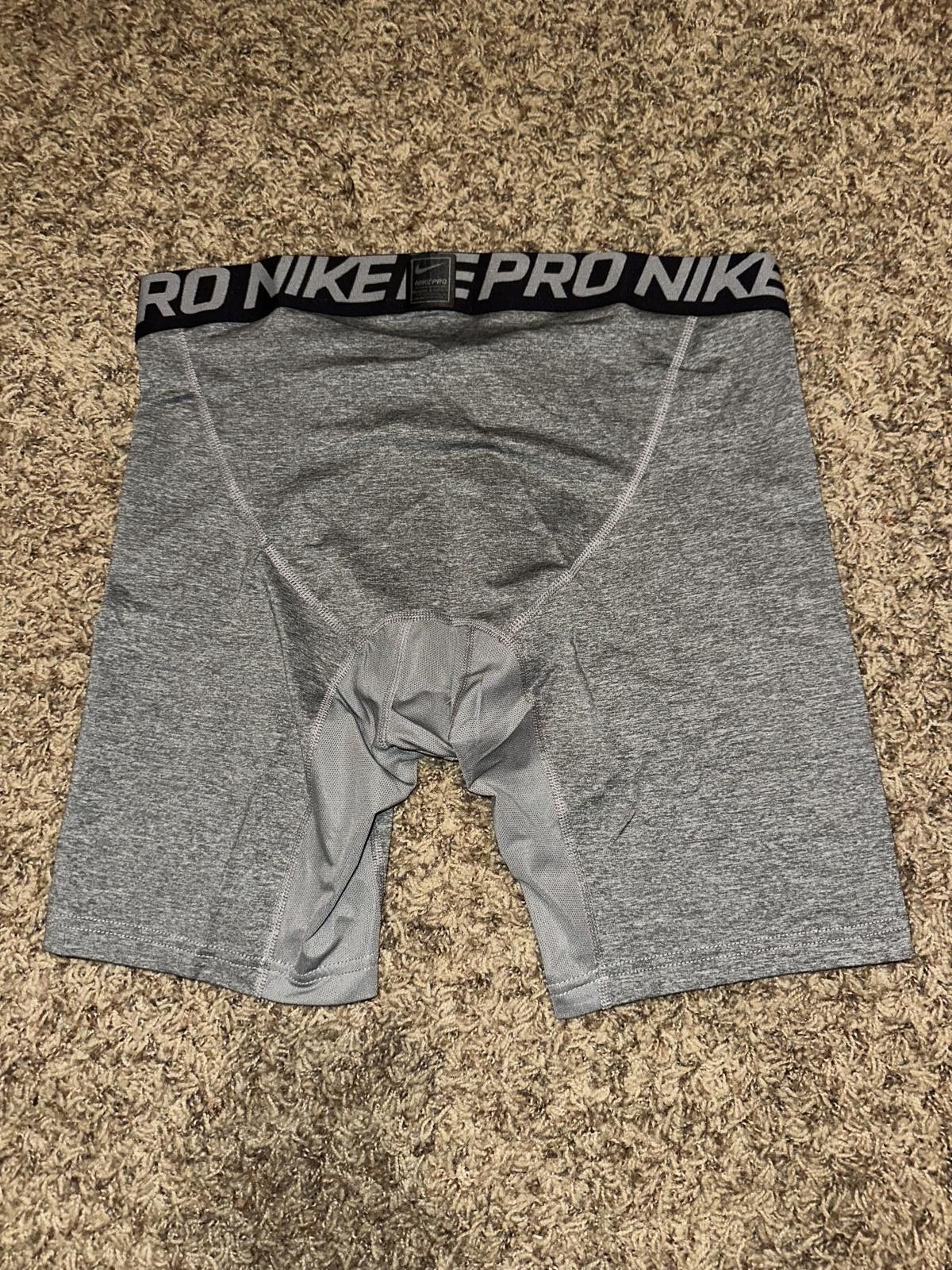 Nike Nike Pro Cool Training Compression Grey Shorts 2016 Size US 36 / EU 52 - 2 Thumbnail