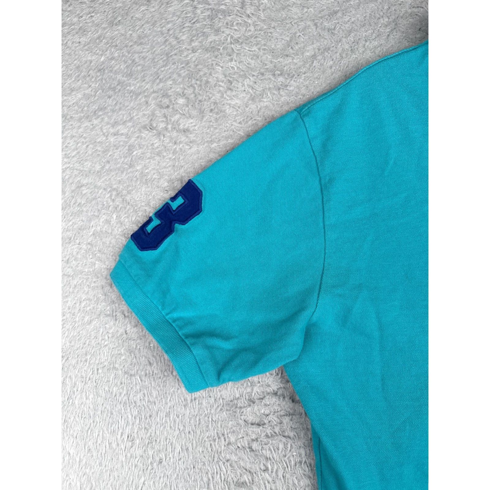 Vintage US Polo Assn Slim Fit Polo Shirt Men Large Blue Short Sleeve 100% Cotton Big Pony Logo Sports Casual Size US L / EU 52-54 / 3 - 3 Thumbnail