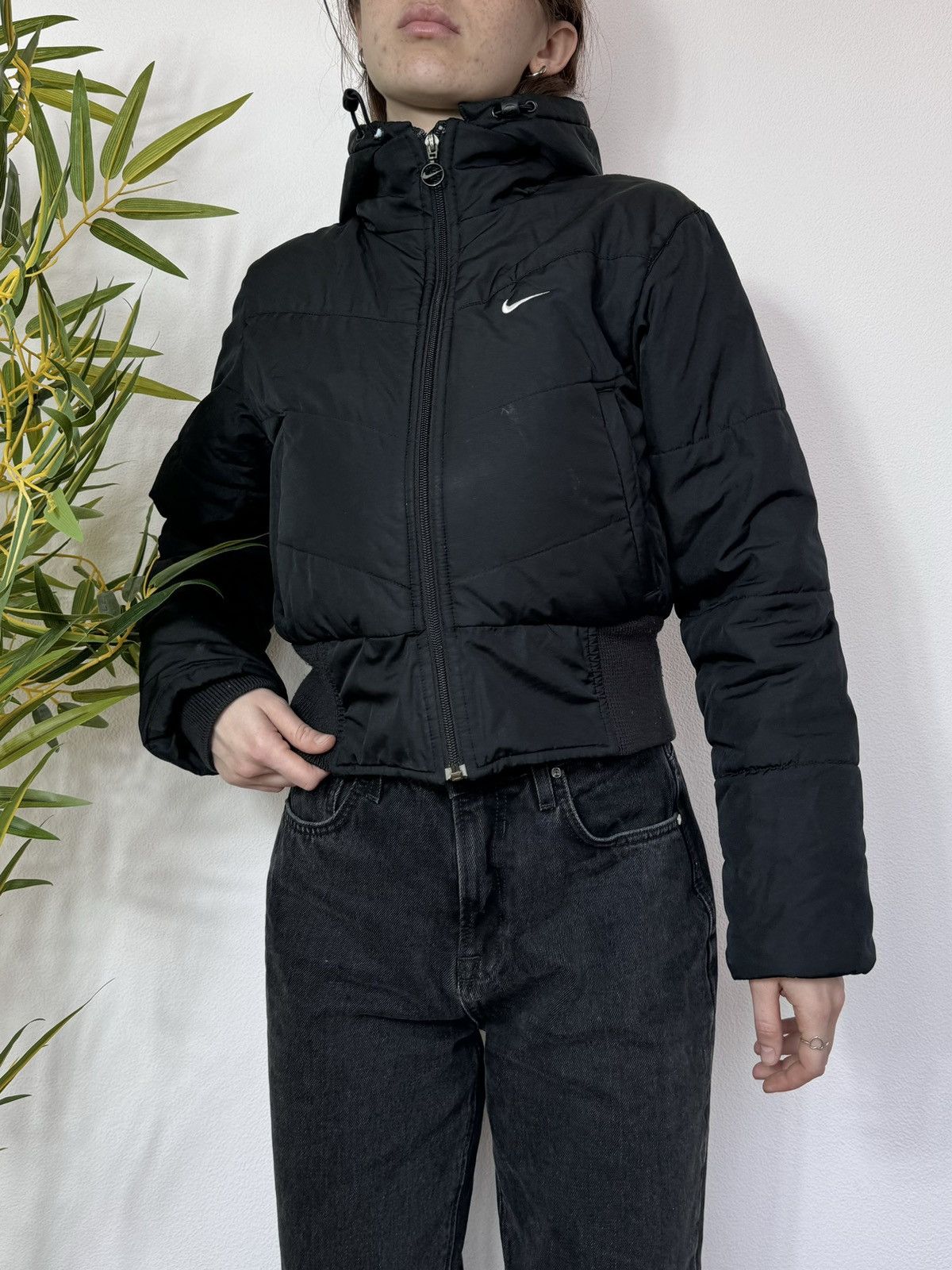 Nike VINTAGE NIKE 2000s DOWN PUFFER CROPPED JACKET Size XS / US 0-2 / IT 36-38 - 8 Thumbnail