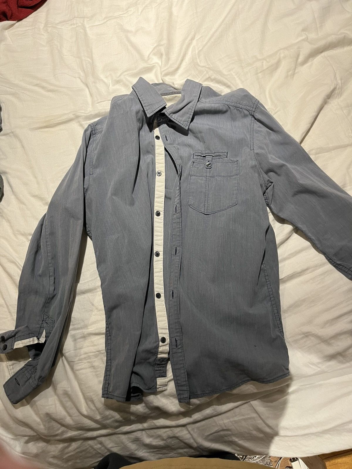 Esprit Esprit 407 long sleeve button up blue Size US L / EU 52-54 / 3 - 1 Thumbnail