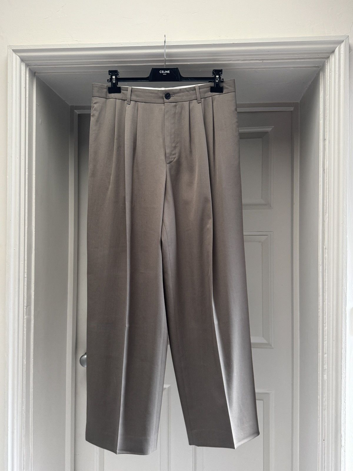 The Row The Row Mens Rufus Trousers size US 34 in Brown Size US 34 / EU 50 - 1 Thumbnail