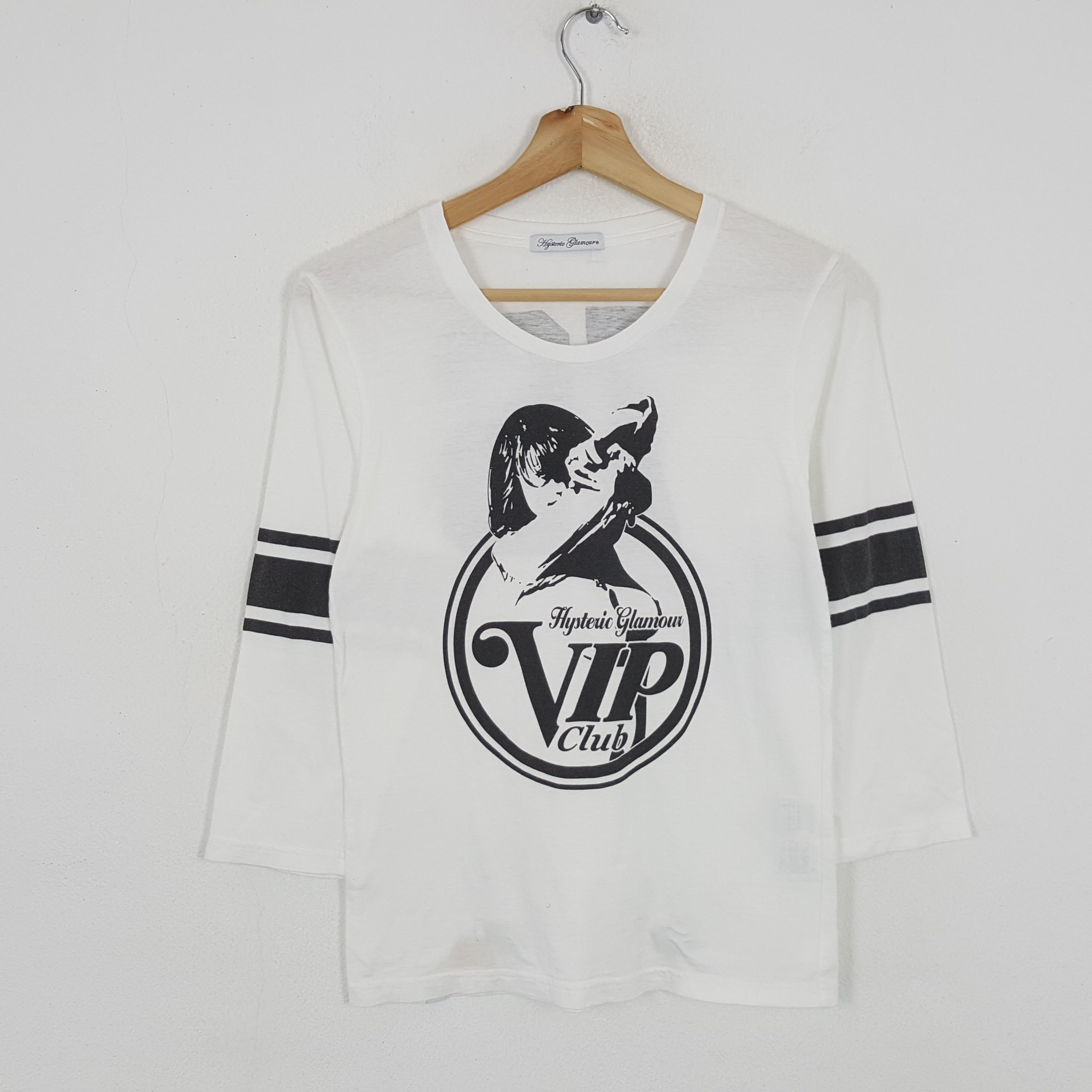 Hysteric Glamour × Japanese Brand × Vintage Vintage HYSTERIC GLAMOUR Japanese Fashion Brand T-Shirts Size XS / US 0-2 / IT 36-38 - 1 Thumbnail