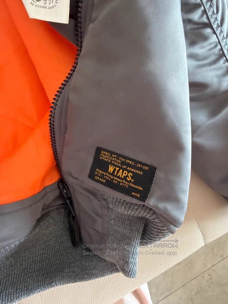 Wtaps Wtaps Gray Thick Coat Size US M / EU 48-50 / 2 - 4 Thumbnail