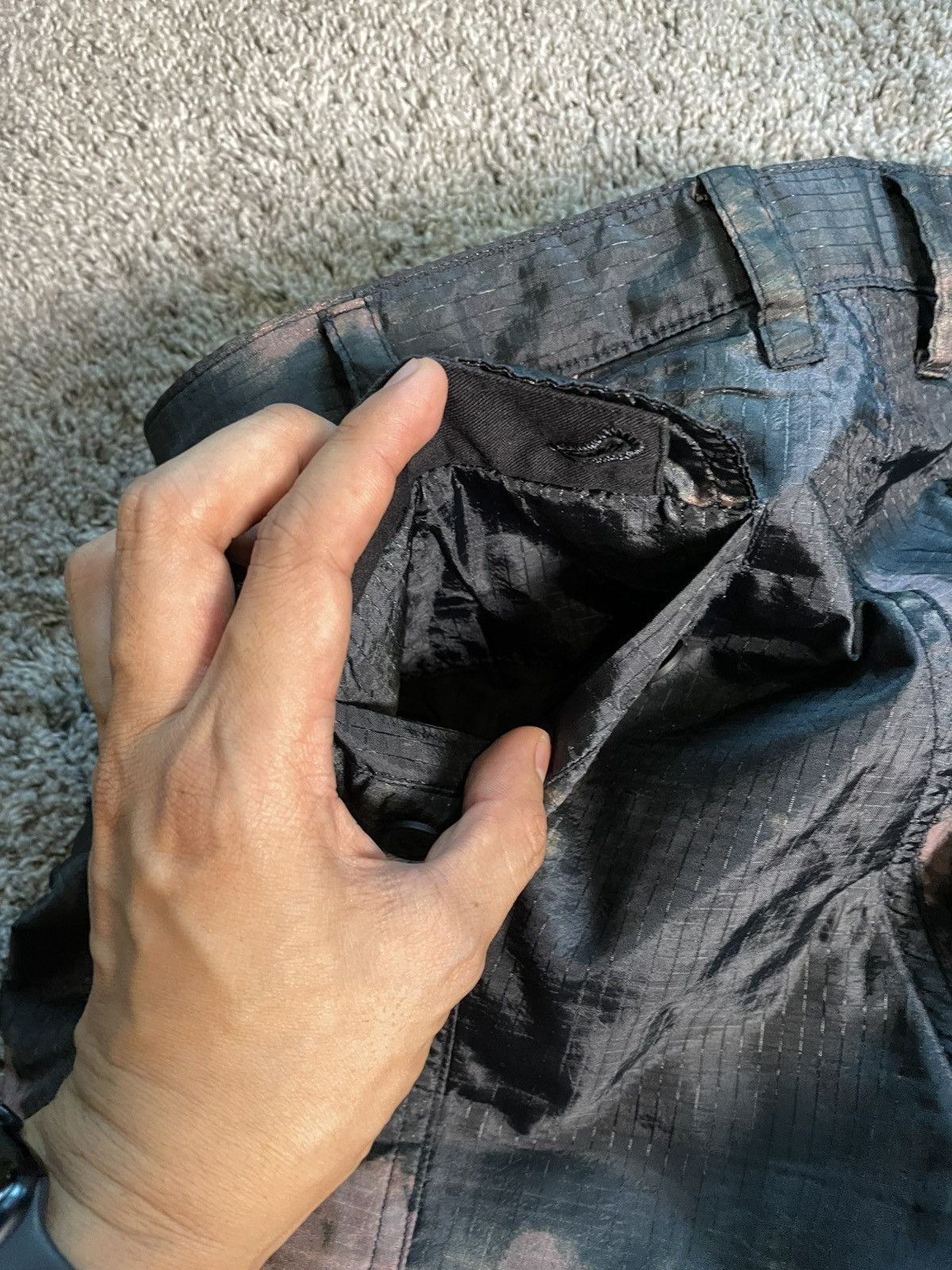 Issey Miyake Issey Miyake Bleach Full Side Zip Pant Size US 29 - 15 Thumbnail