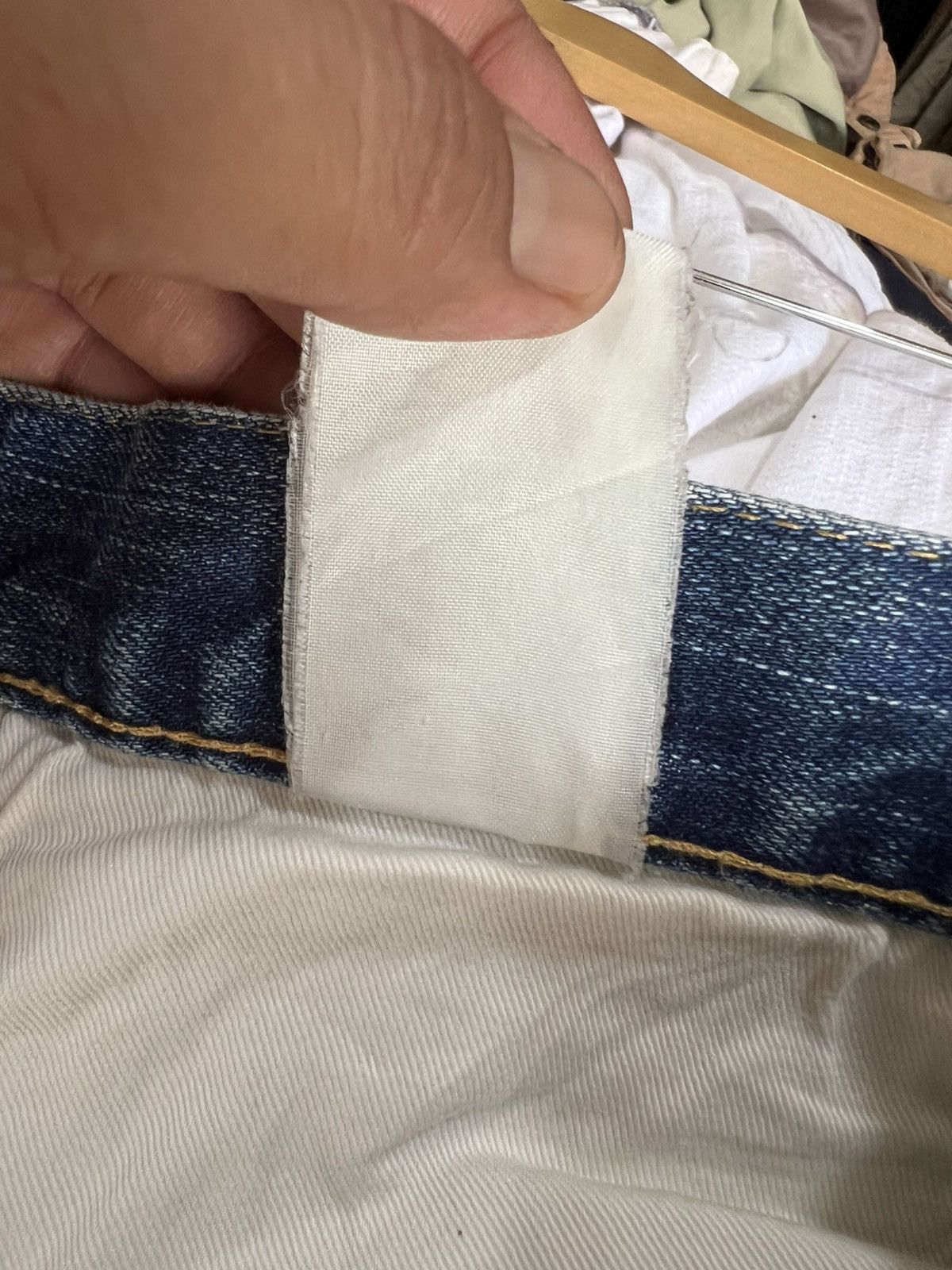 Japanese Brand 🔥Rare Blue Orrey Distressed Denim Size US 32 / EU 48 - 18 Thumbnail