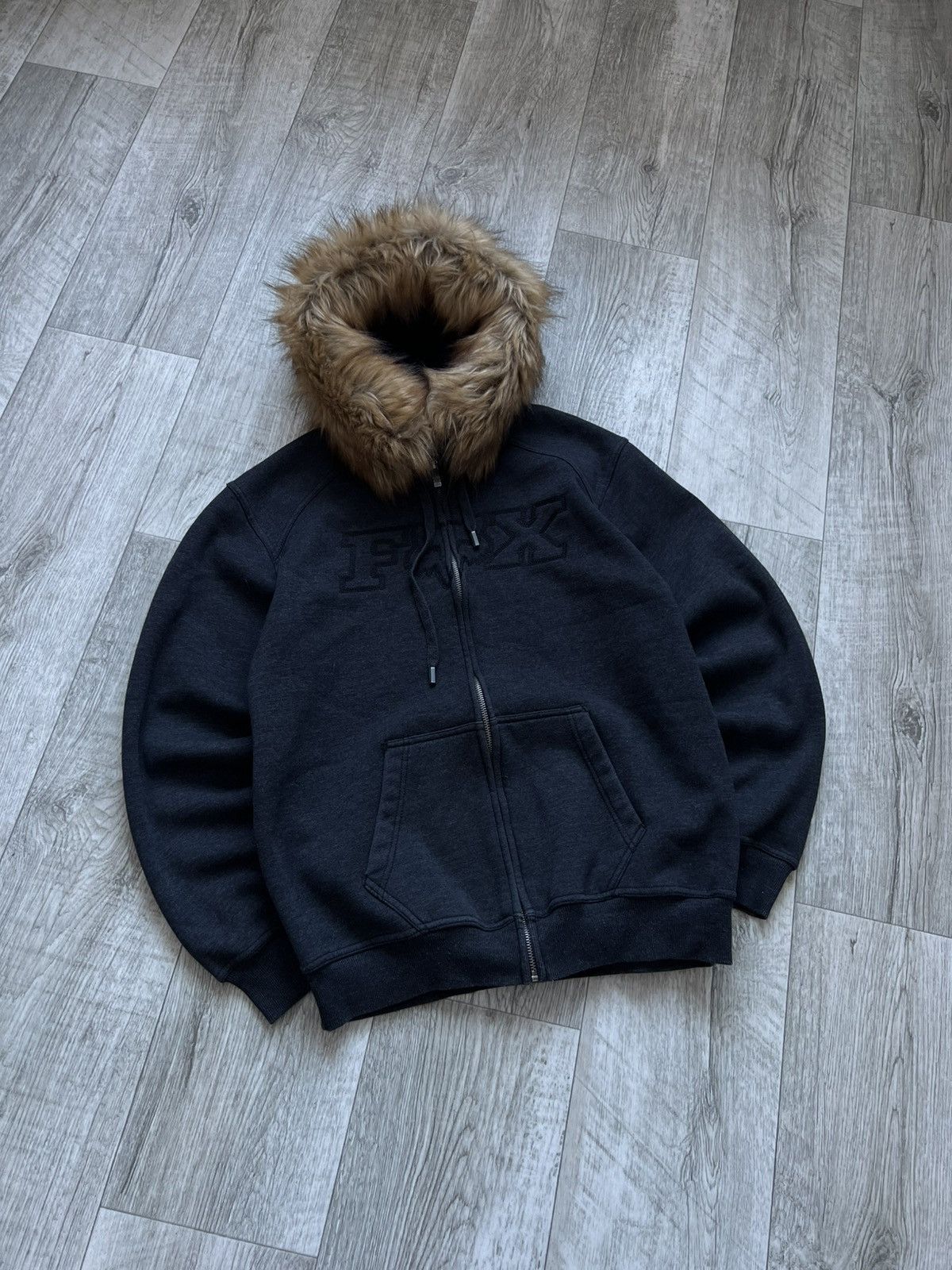 Hysteric Glamour Fox Racing Faux Fur Y2k Zip Hysteric Glamour LGB If Six Was Size US M / EU 48-50 / 2 - 2 Thumbnail