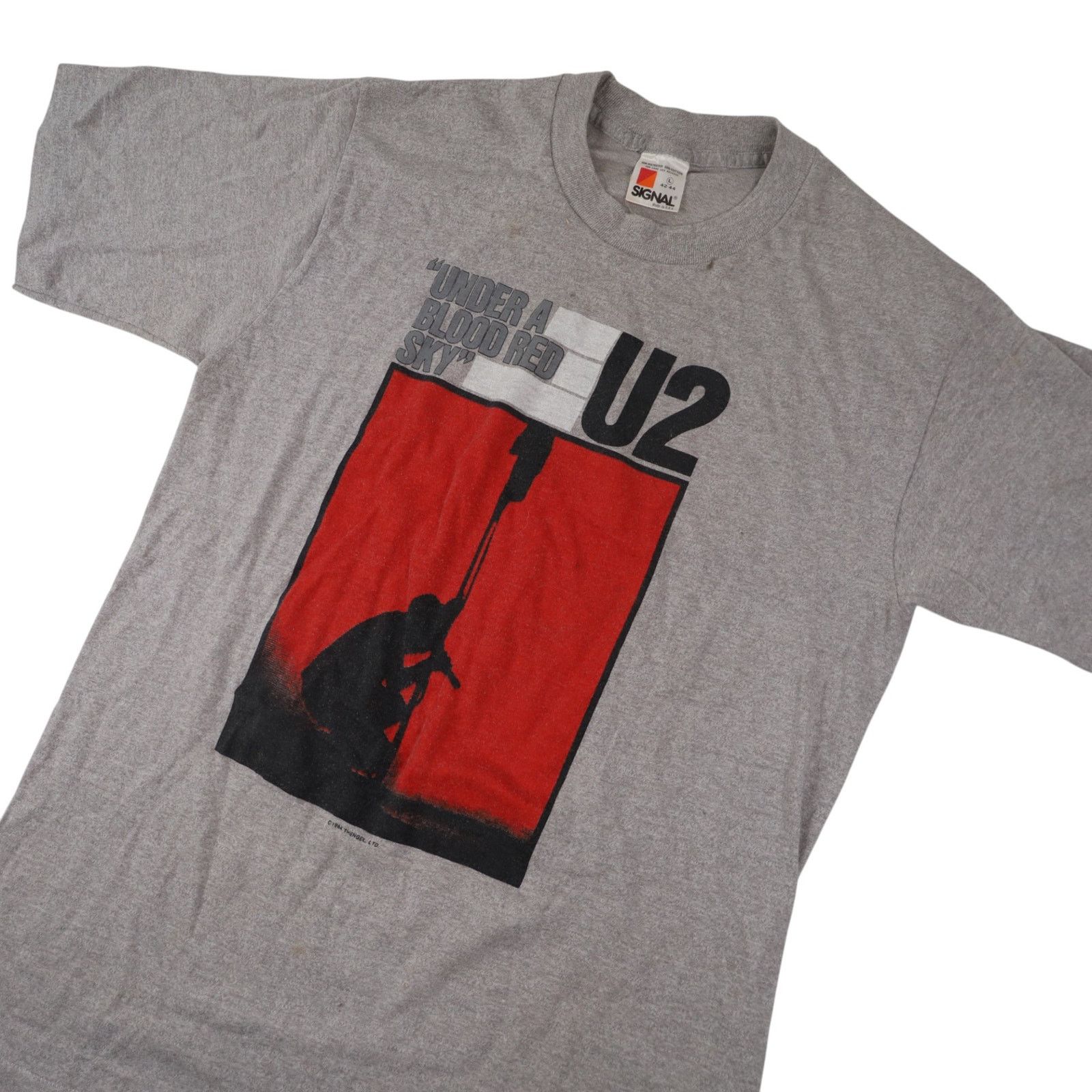 Band Tees × Vintage Vintage 1984 U2 "Under a Blood Red Sky" Graphic Band Tee Size US L / EU 52-54 / 3 - 2 Thumbnail