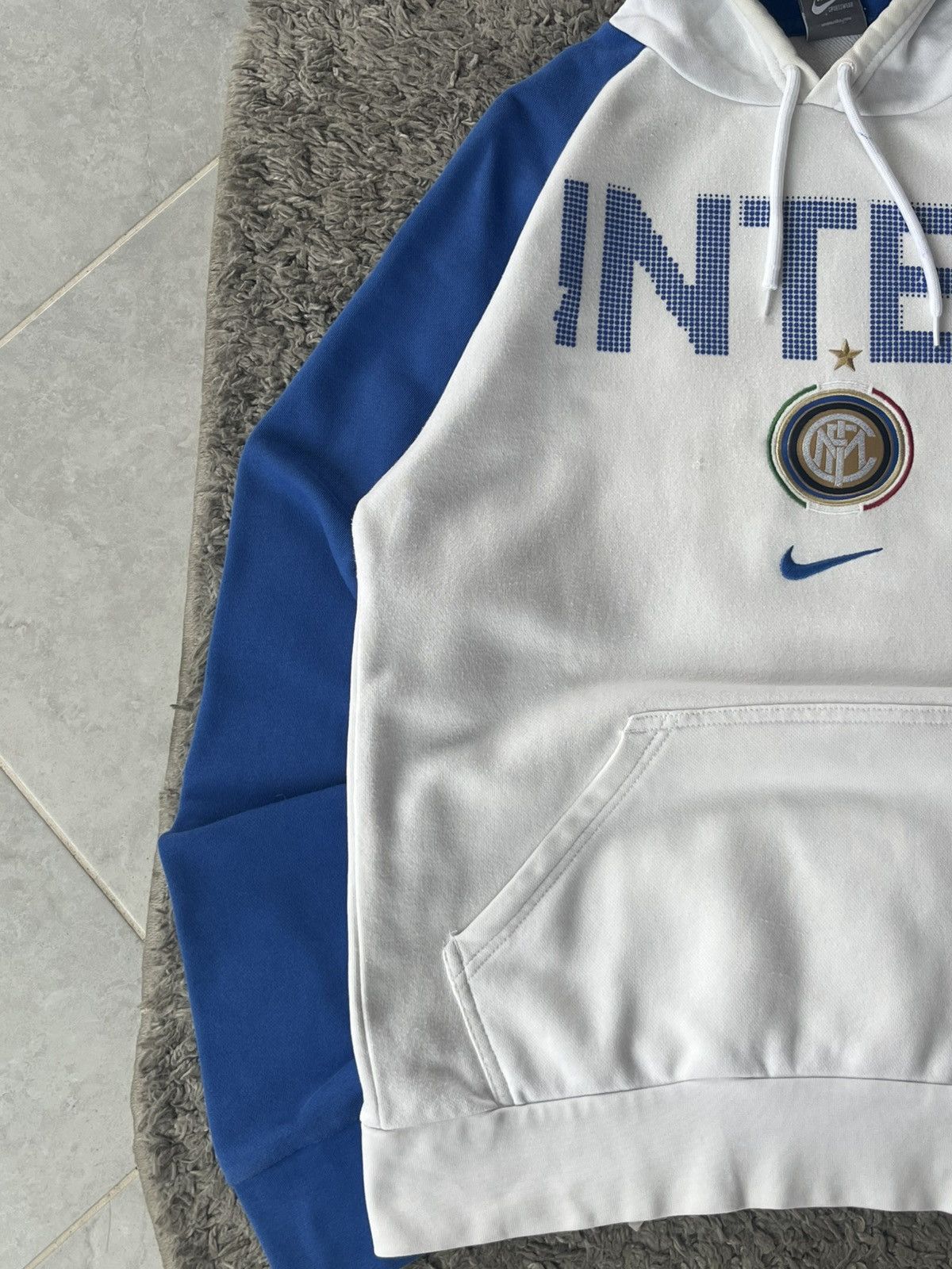 Nike Vintage hoodie Nike Soccer football team F.C Internazionale Size US S / EU 44-46 / 1 - 4 Thumbnail