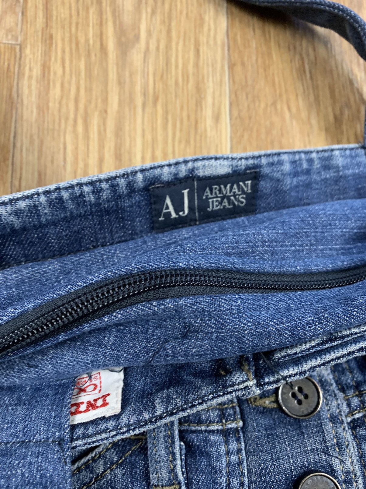 Armani Armani Custom 1 of 1 jeans Bag Y2K Size ONE SIZE - 5 Thumbnail