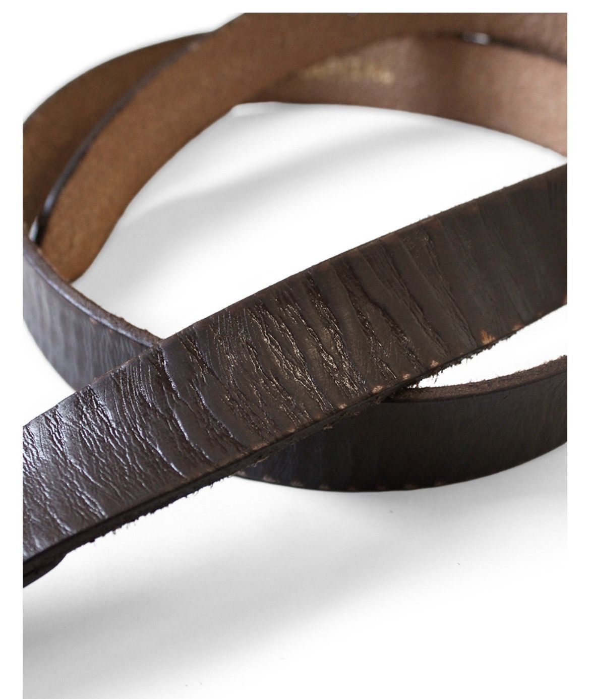 Kapital Kapital Oil Leather Studded Disco Buckle Belt Size ONE SIZE - 7 Thumbnail