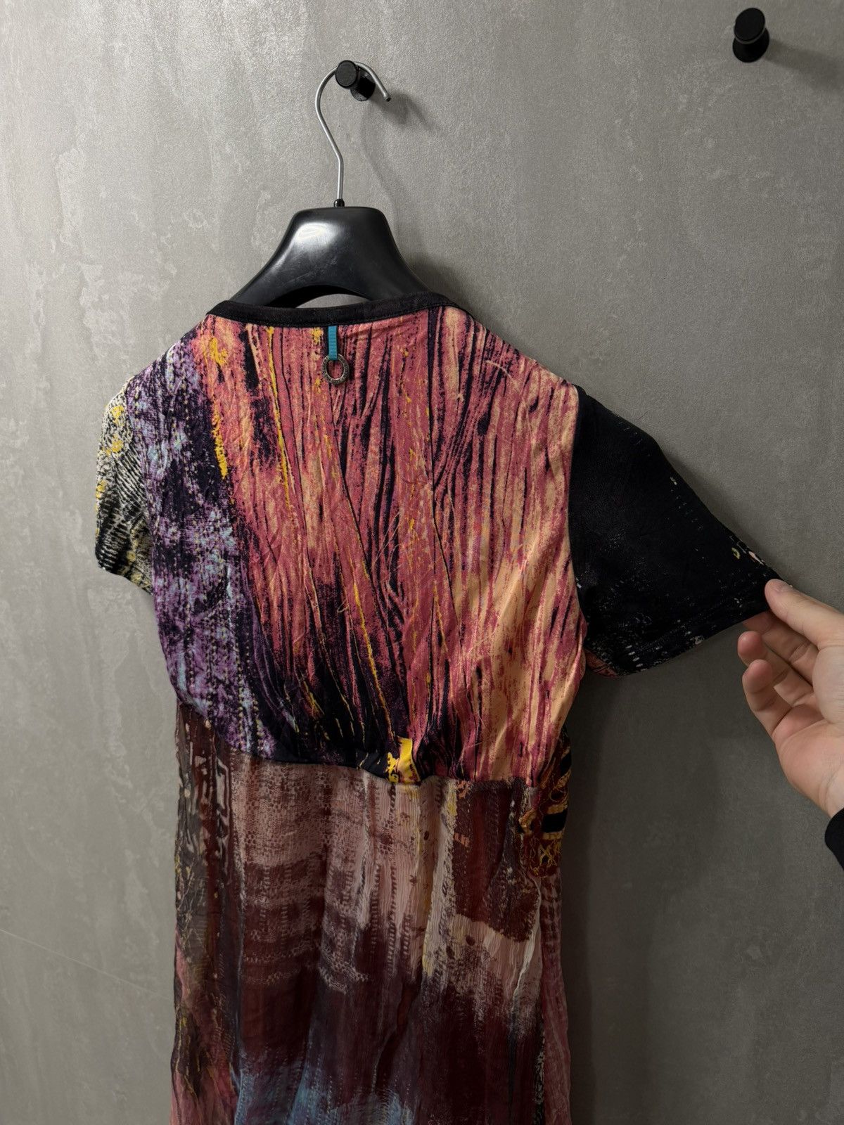Other SAVE THE QUEEN Dress Bodycon Multicolor Print Shrot Sleeve Size XL / US 12-14 / IT 48-50 - 12 Thumbnail