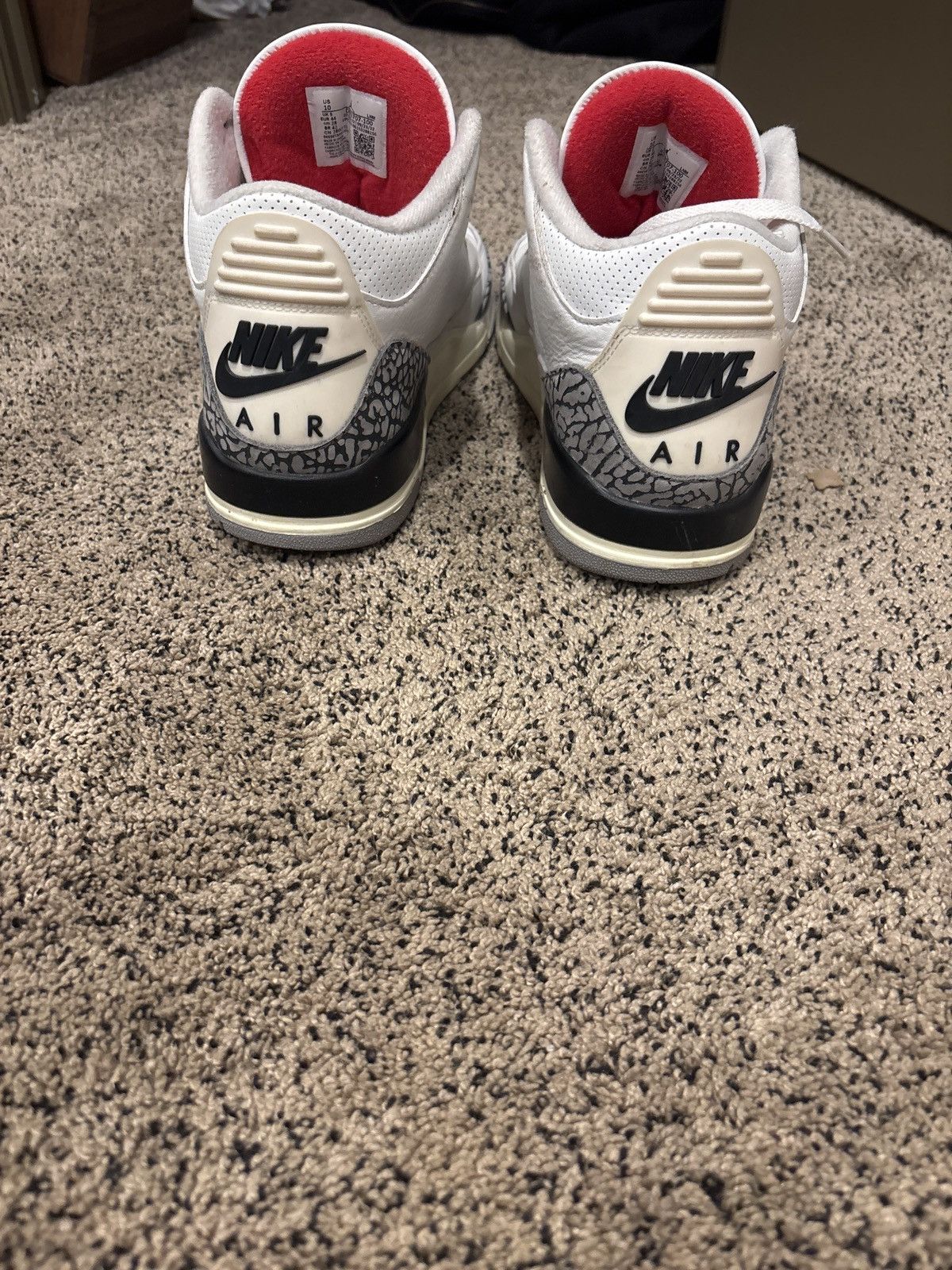 Jordan Brand Jordan 3 white cement reimaged Size US 10 / EU 43 - 5 Thumbnail