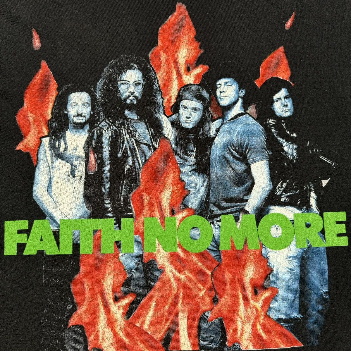 Band Tees Vintage 1989 Faith No More ‘The Real Thing’ Cut Off T Shirt Size US L / EU 52-54 / 3 - 4 Thumbnail