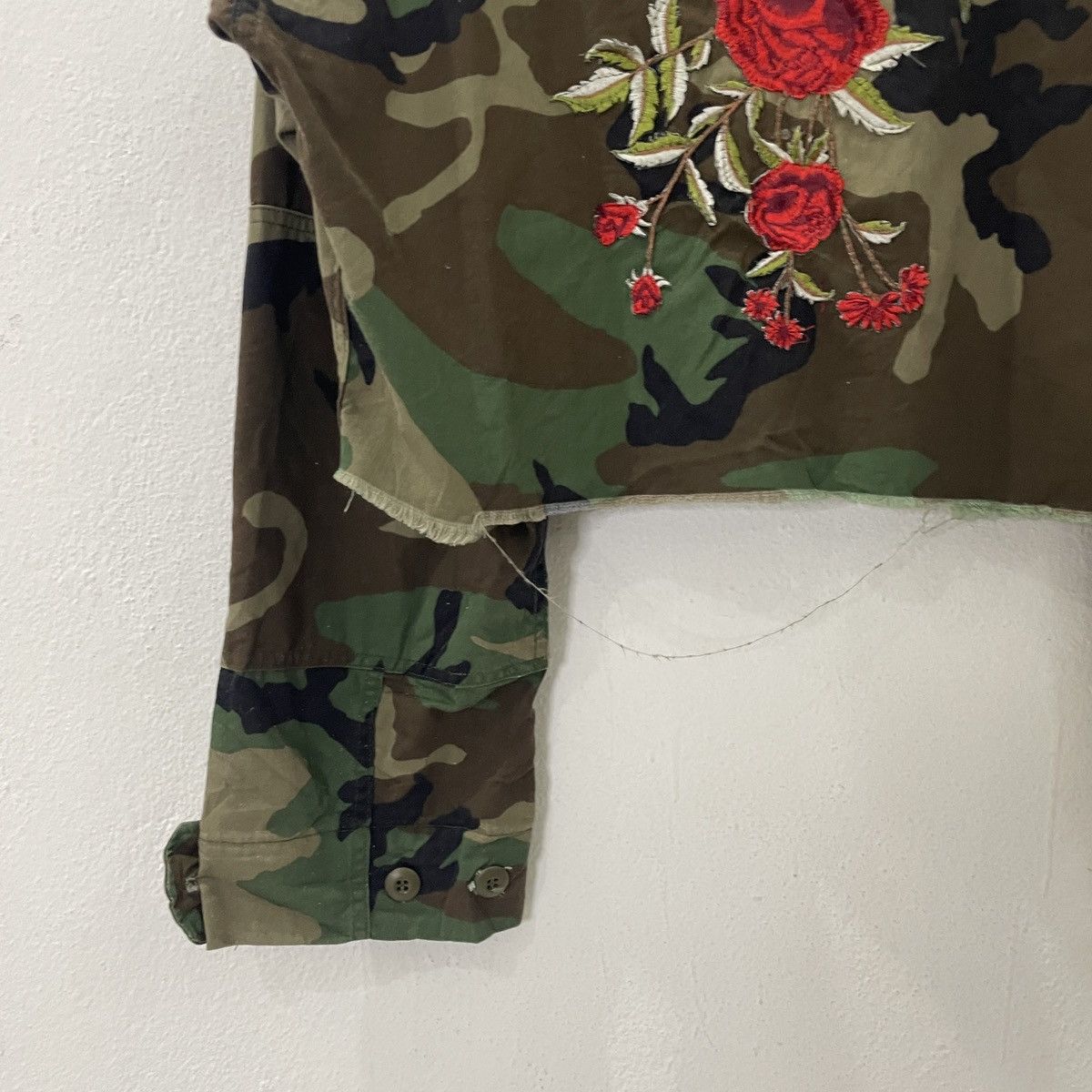 Japanese Brand After Party Us Army Croptop Jacket Size XL / US 12-14 / IT 48-50 - 8 Thumbnail