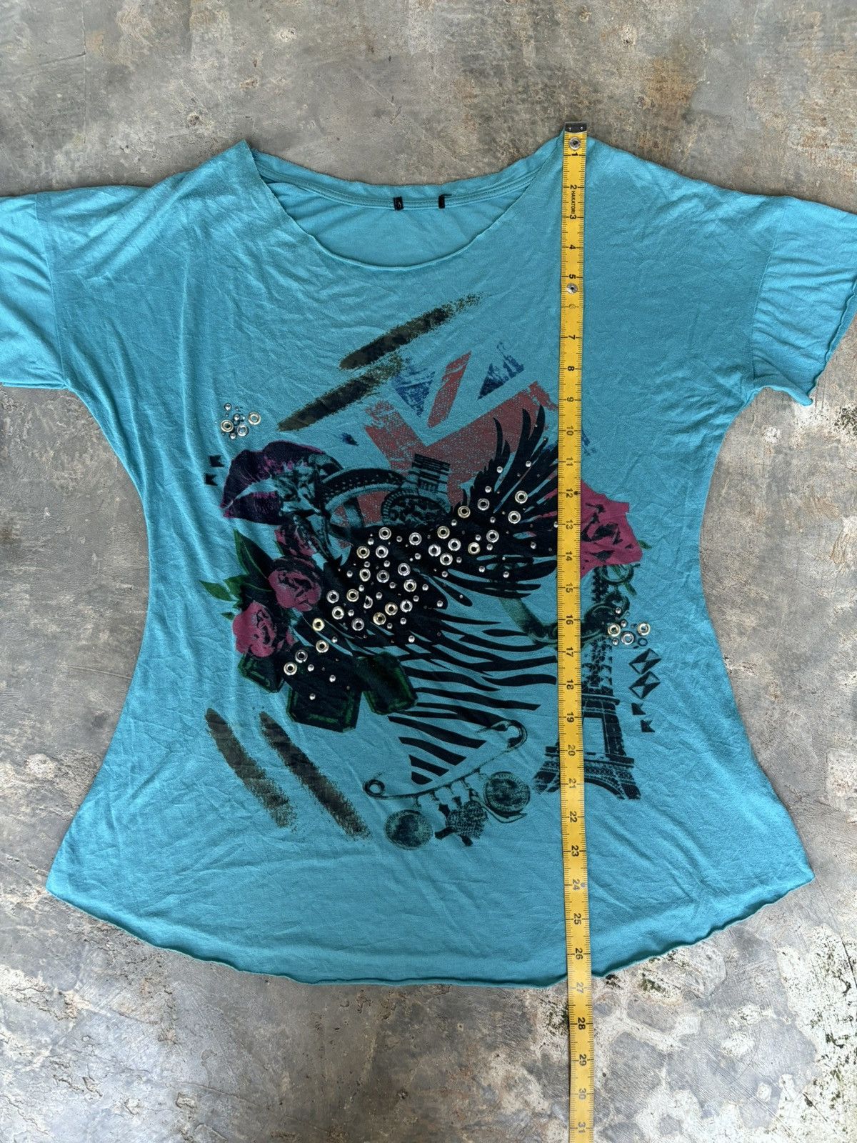 Hysteric Glamour Y2k Opium Sixty Ifsixwasnine Punk Style Tshirt Size ONE SIZE - 8 Thumbnail