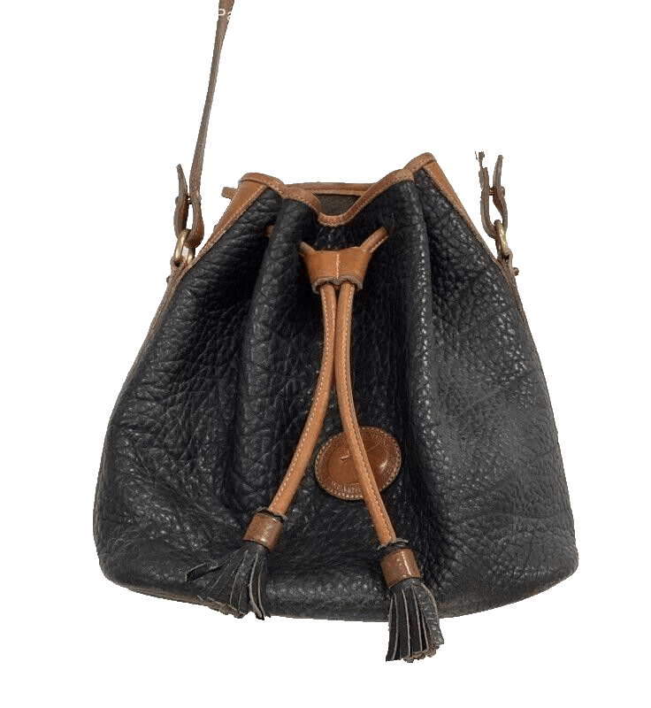Dooney & Bourke Vintage Dooney & Bourke Drawstring Leather Bag Size ONE SIZE - 8 Thumbnail