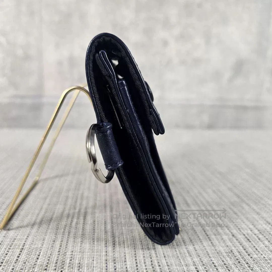 Porter porter freestyle leather wallet in indigo. Size ONE SIZE - 5 Thumbnail